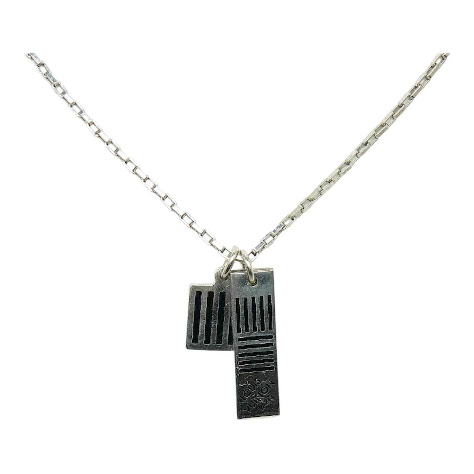 LOUIS VUITTON Pandantif Silver Lockit Necklace Q93559｜Product