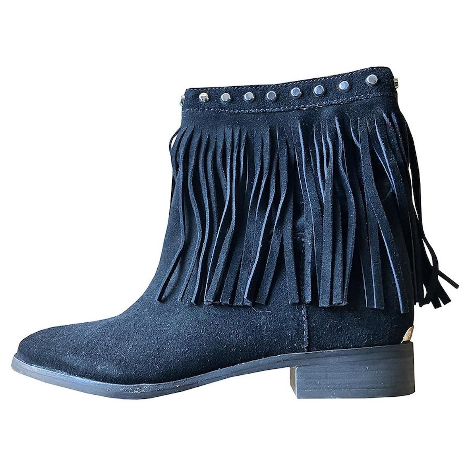 Michael kors hot sale blue boots