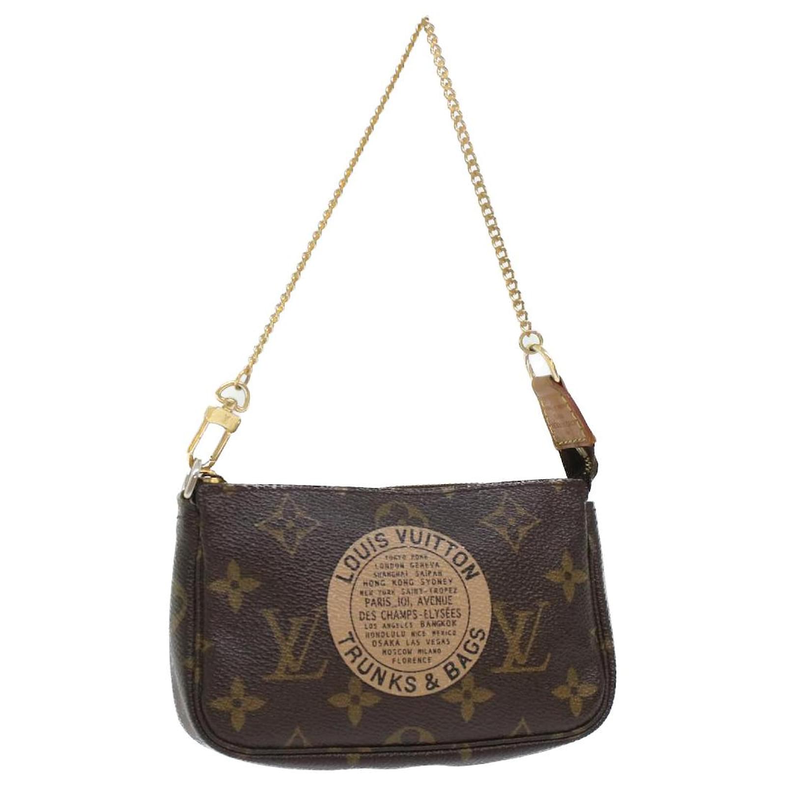 Louis Vuitton, Bags, Louis Vuitton Lv Monogram Mini Pochette Clutch
