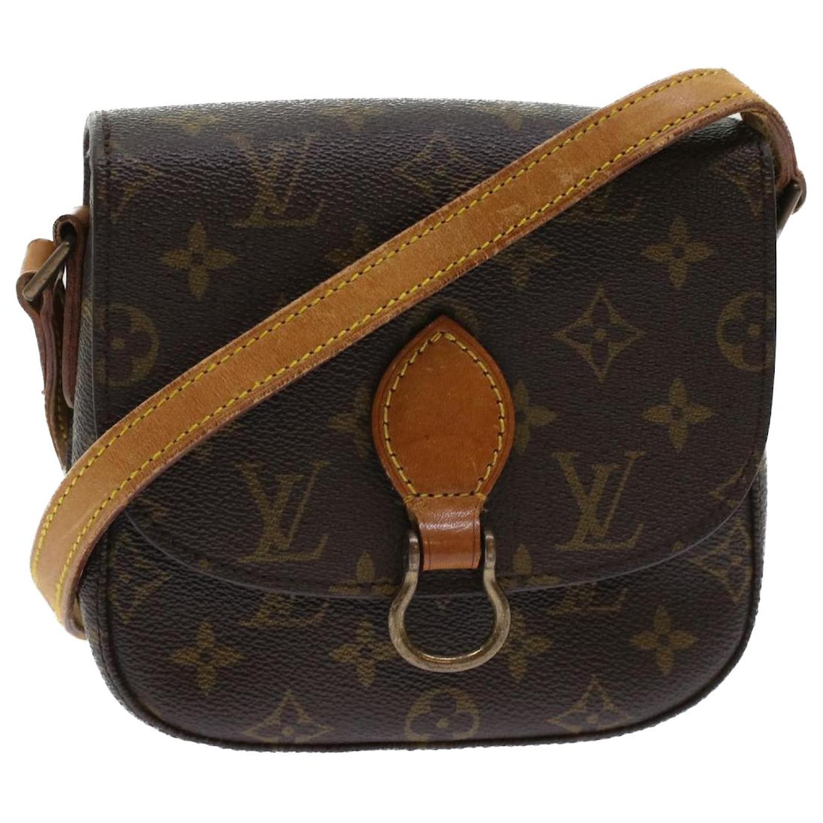 Auth Louis Vuitton Monogram Mini Saint-Cloud M51244 Women's Shoulder Bag