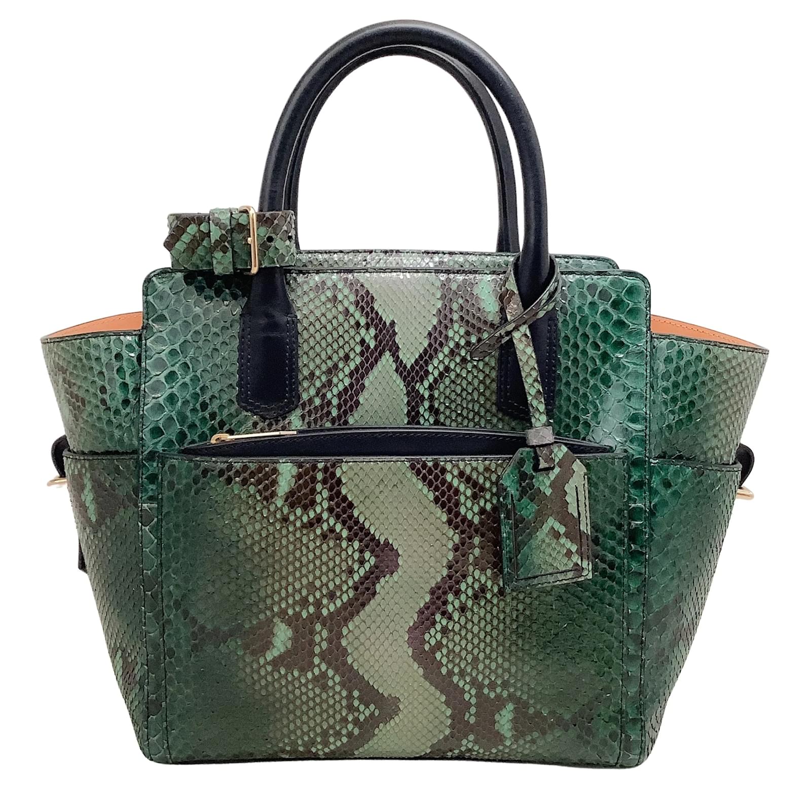 Reed Krakoff Atlantique Python and Leather Tote