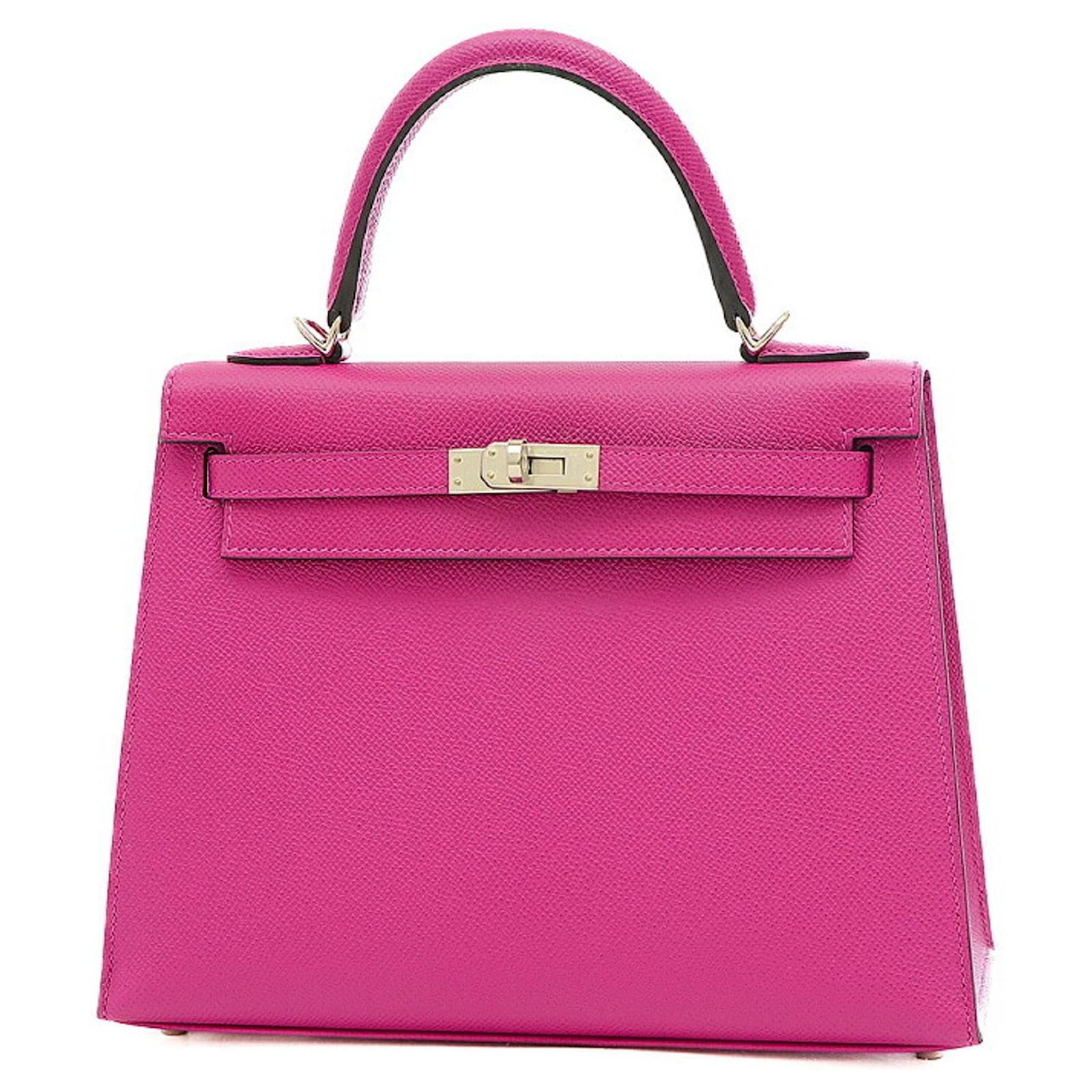 Hermès hermes kelly 25 Pink Leather ref.968577 - Joli Closet