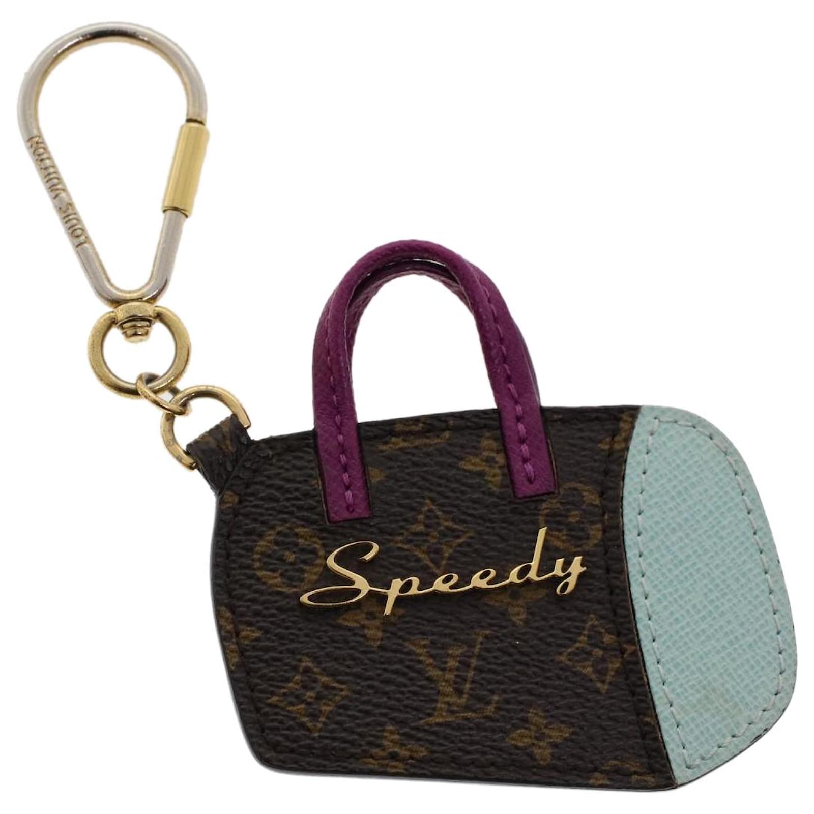 LOUIS VUITTON Monogram Porte Cles Monogram Check Key Holder M68657