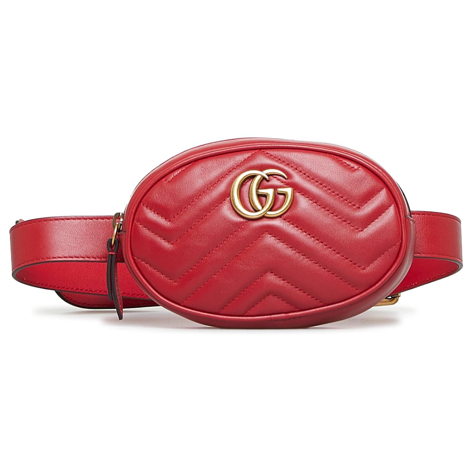 Gucci - Marmont Mini Handbag + Belt Bag