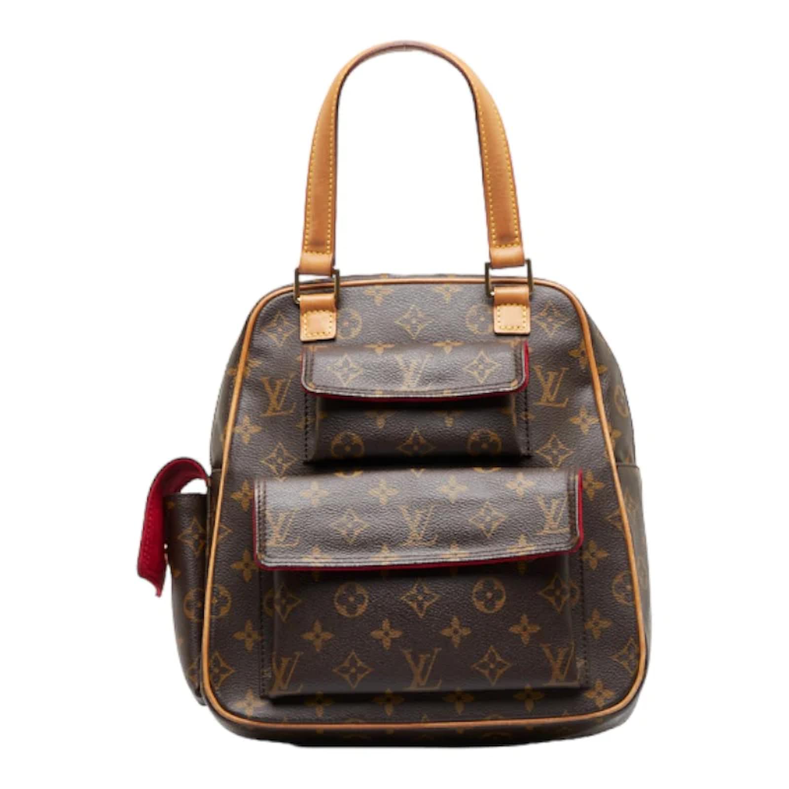 LOUIS VUITTON Monogram Excentri Cite Hand Bag M51161 LV Auth ro777