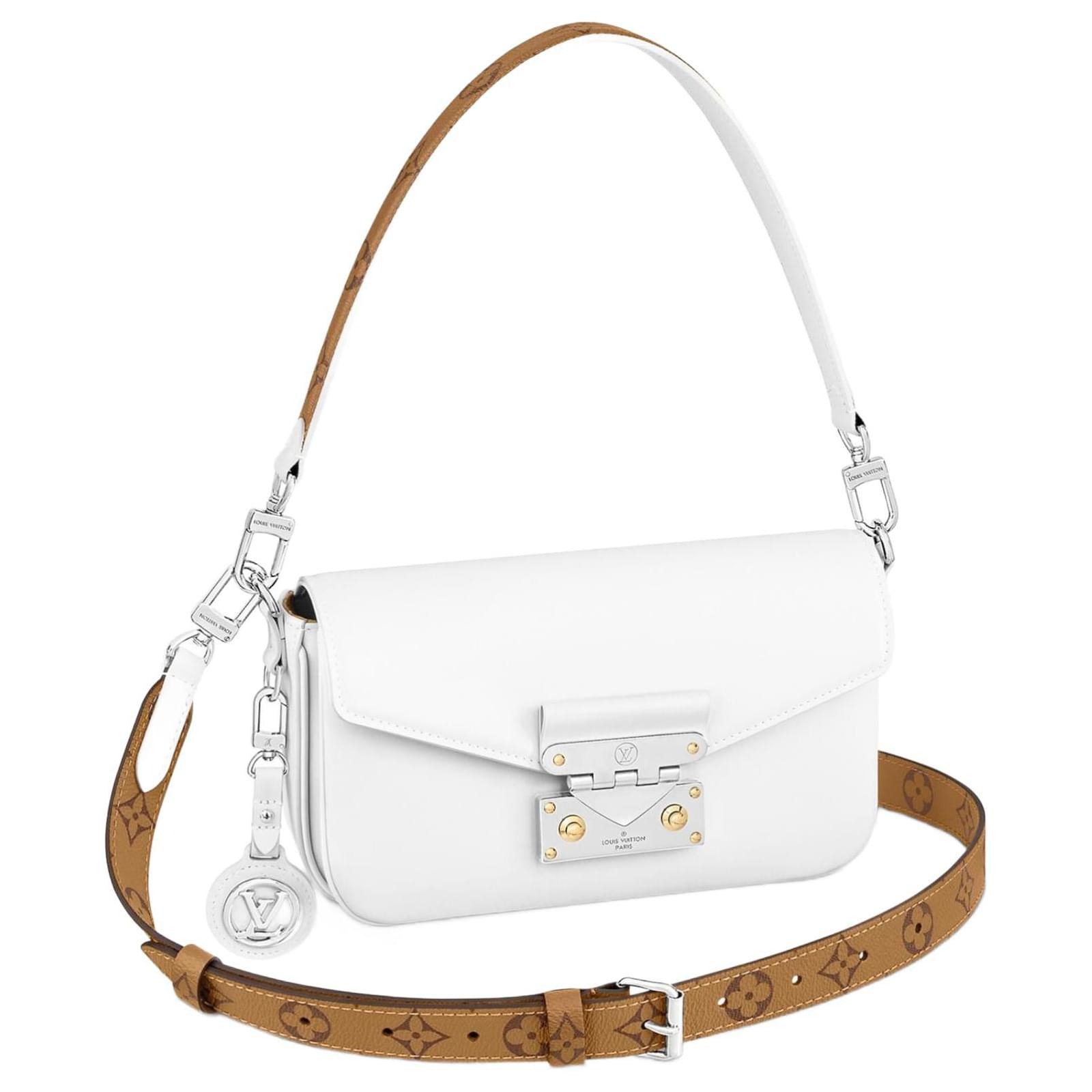 Louis Vuitton LV Swing White Leather ref.969397 - Joli Closet