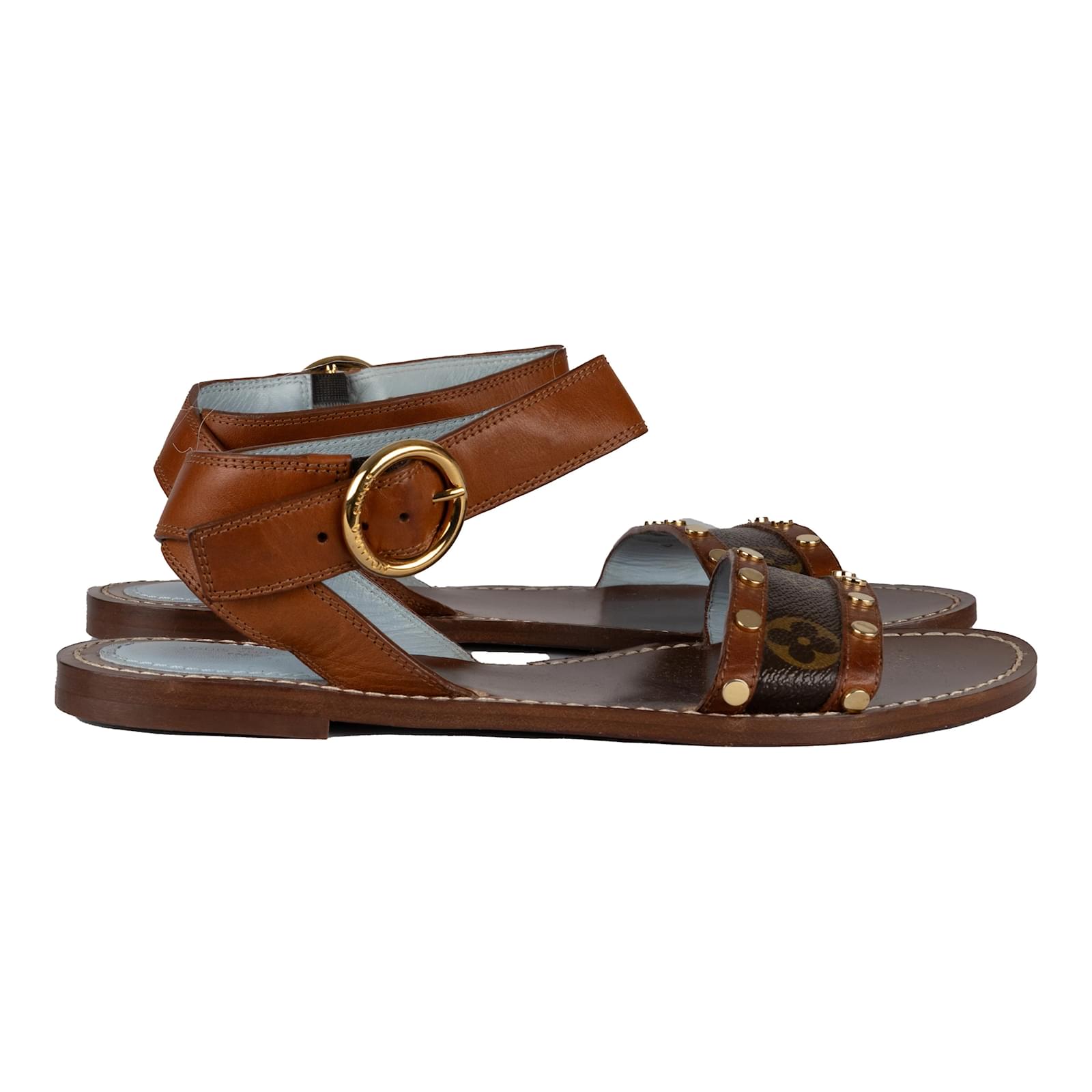 Sandalias planas louis discount vuitton