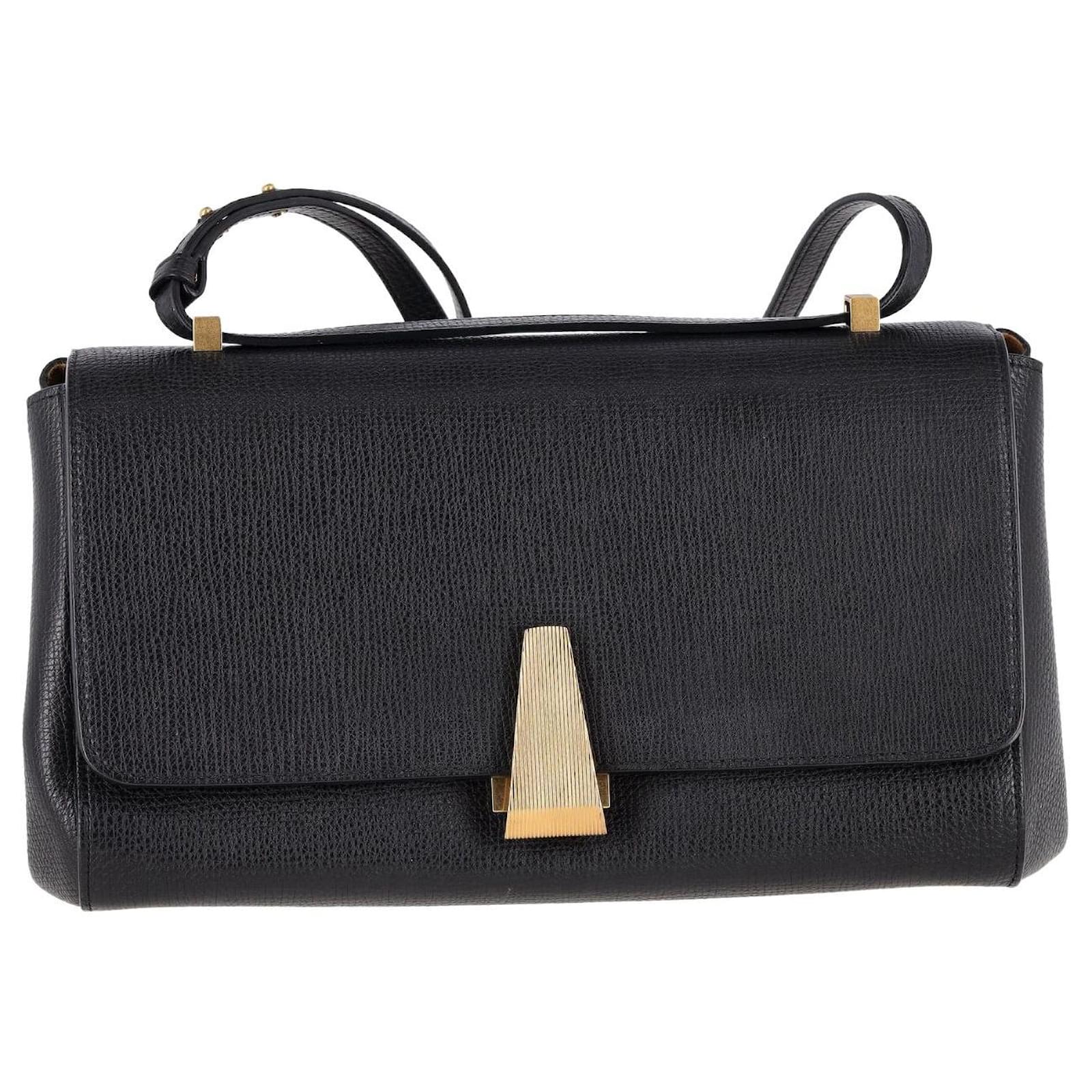 Bottega Veneta BV Angle Leather Handbag