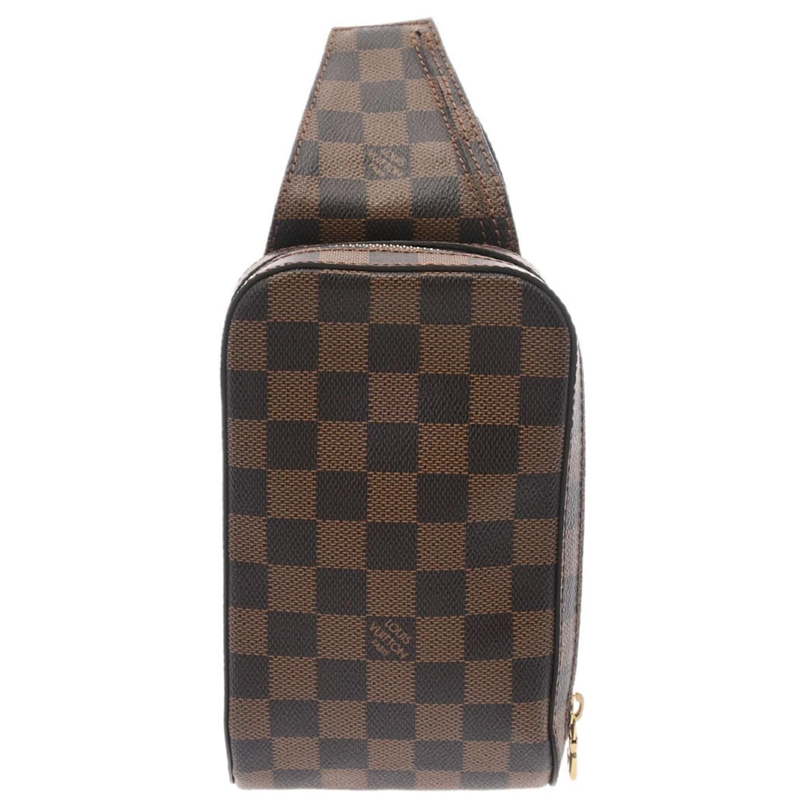 Louis Vuitton Geronimo Leather Handbag