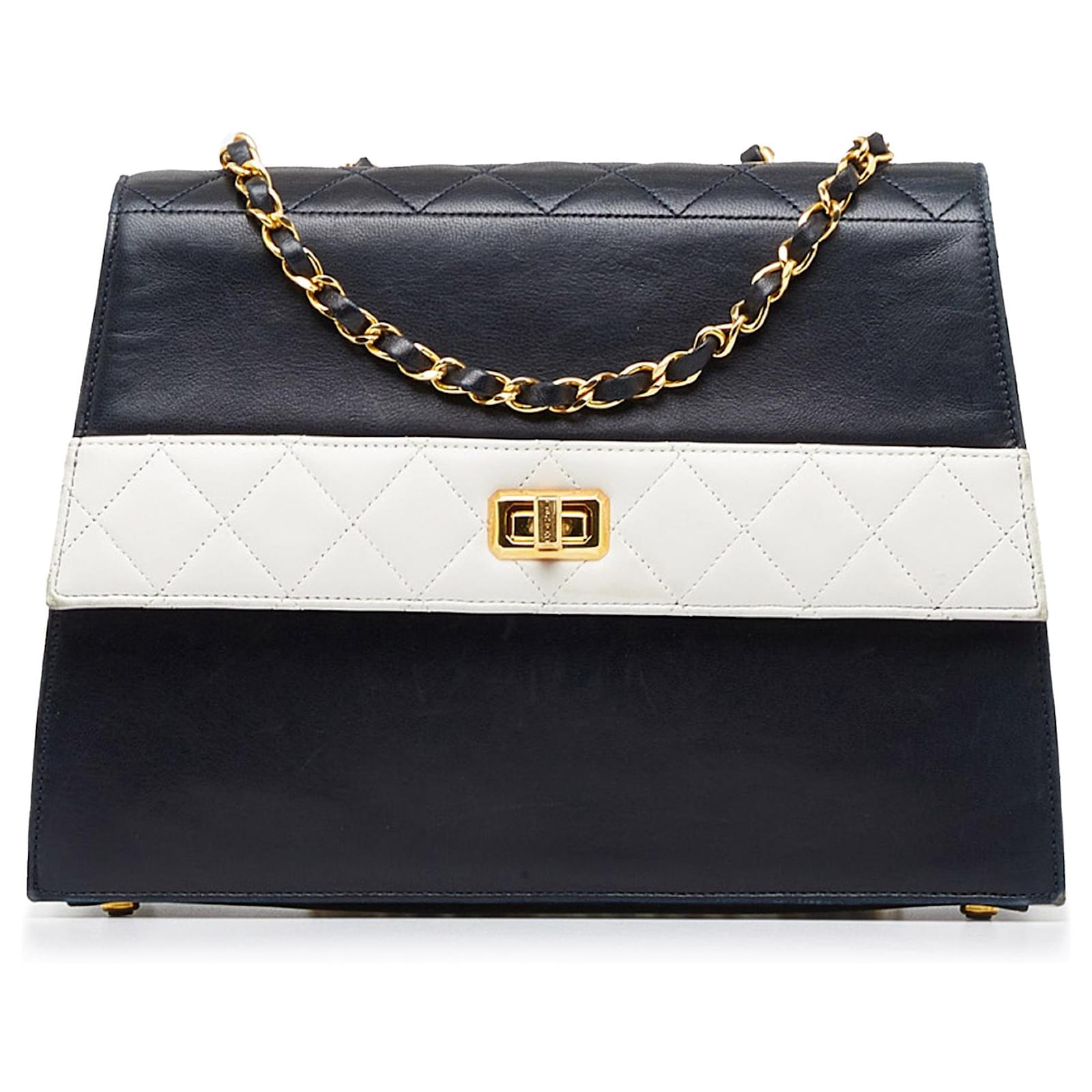 Chanel Strass Swarovski Crystal Medium Classic Double Flap Bag in Black Tweed | Dearluxe