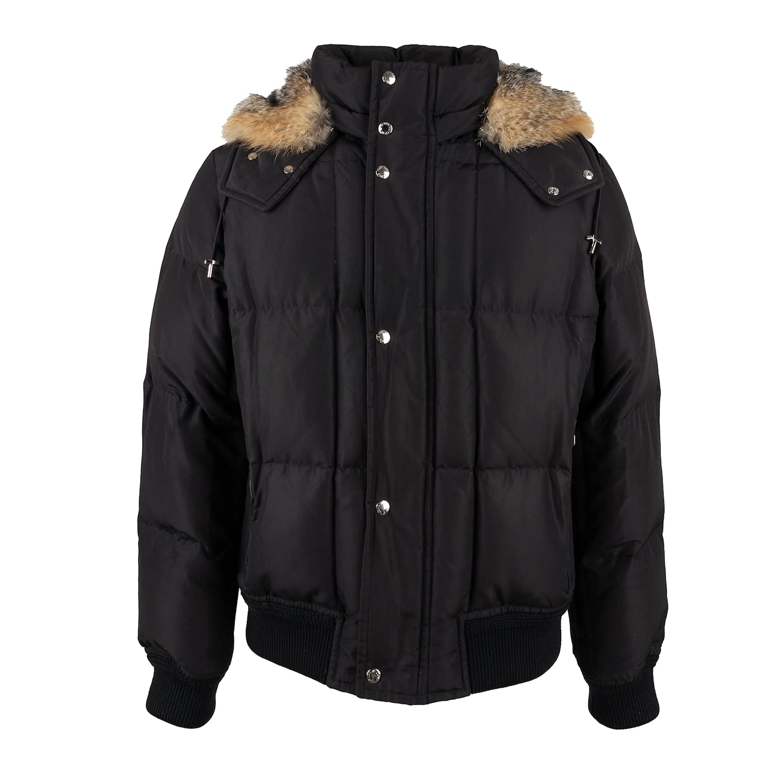 lv black puffer jacket