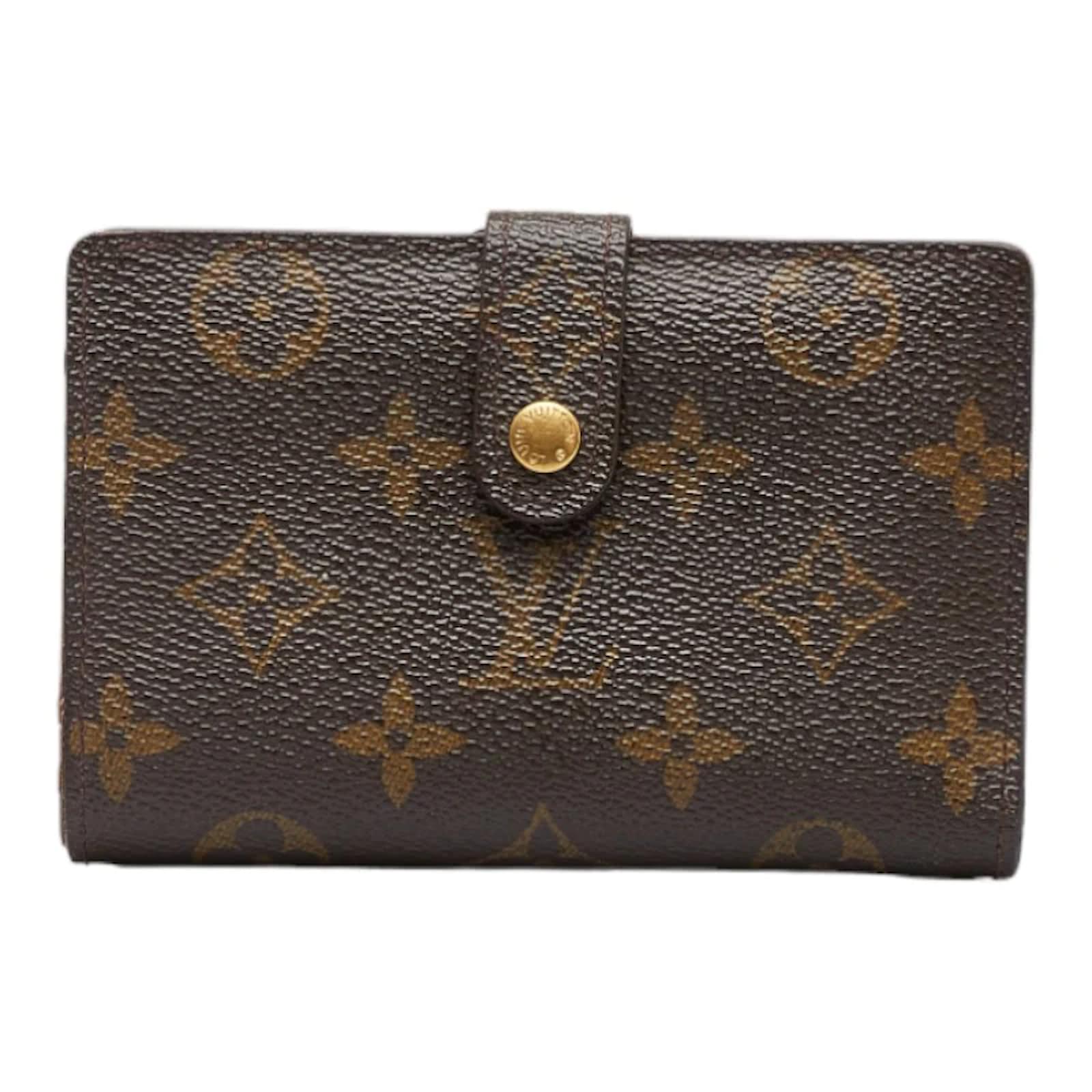 Louis Vuitton Monogram Viennois Wallet M61663 Brown Cloth ref.873088 - Joli  Closet