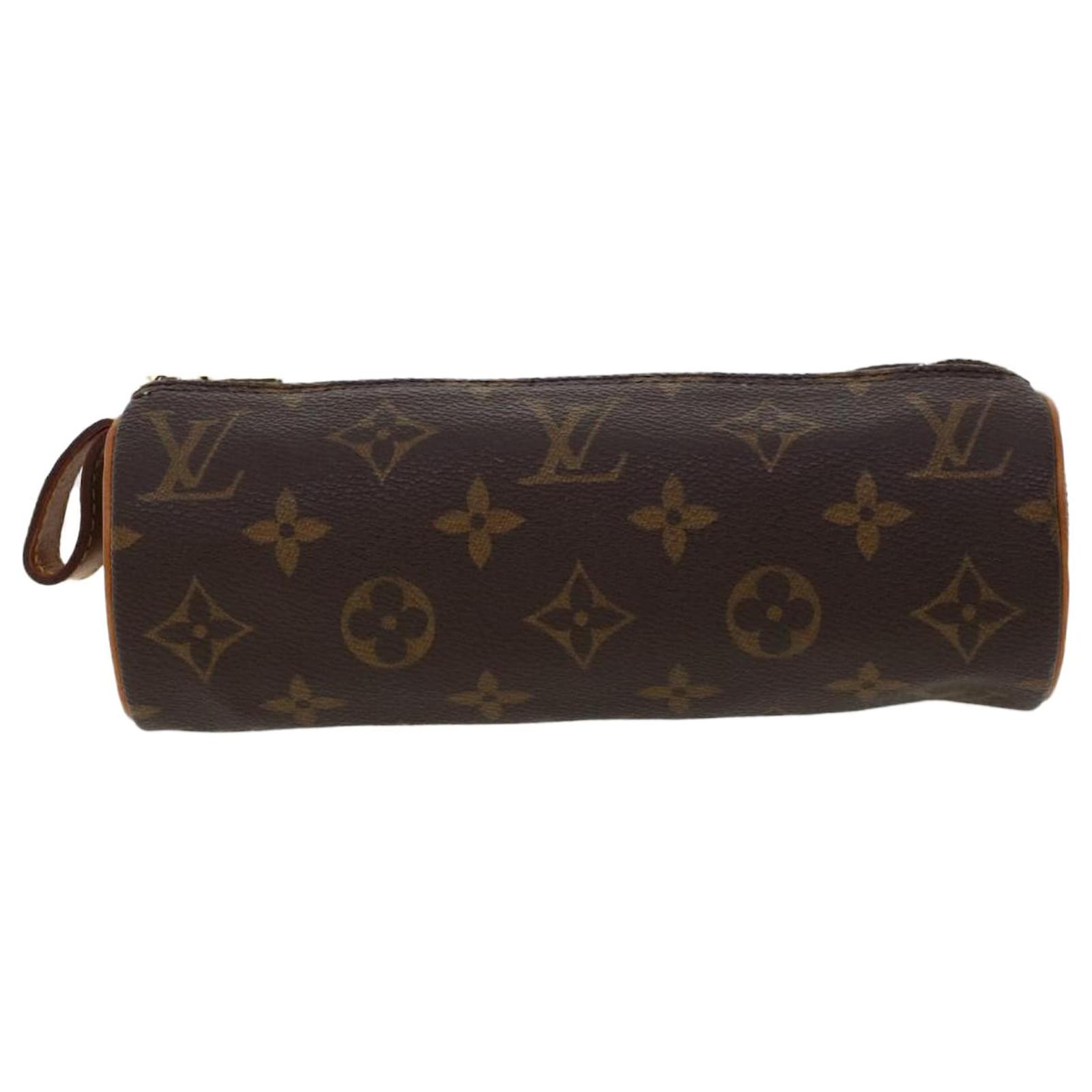 Trousse de toilette small bag Louis Vuitton Brown in Synthetic