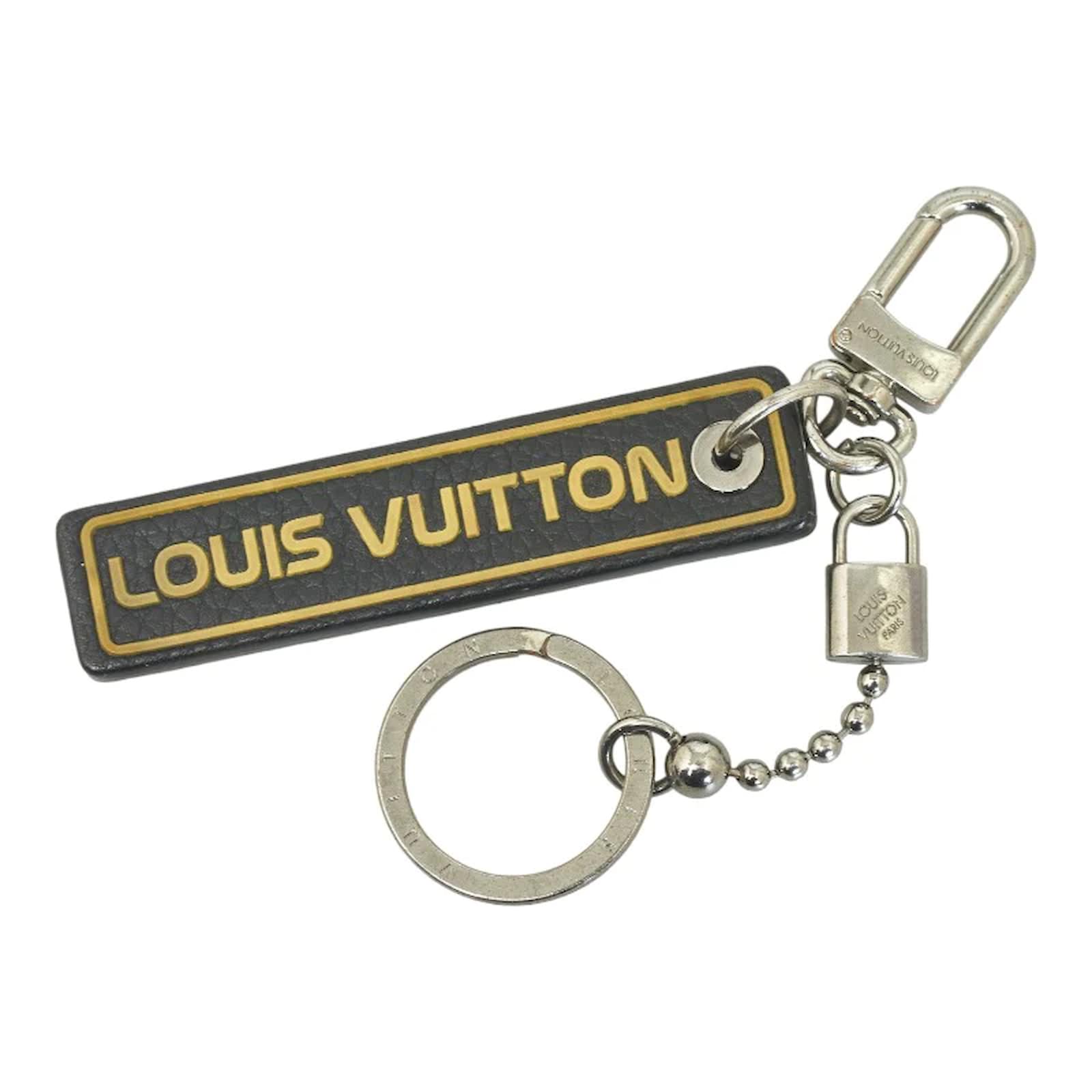 Louis Vuitton Leather Porte Clet Tab Bag Charm M68292 Yellow Metal  Pony-style calfskin ref.972023 - Joli Closet
