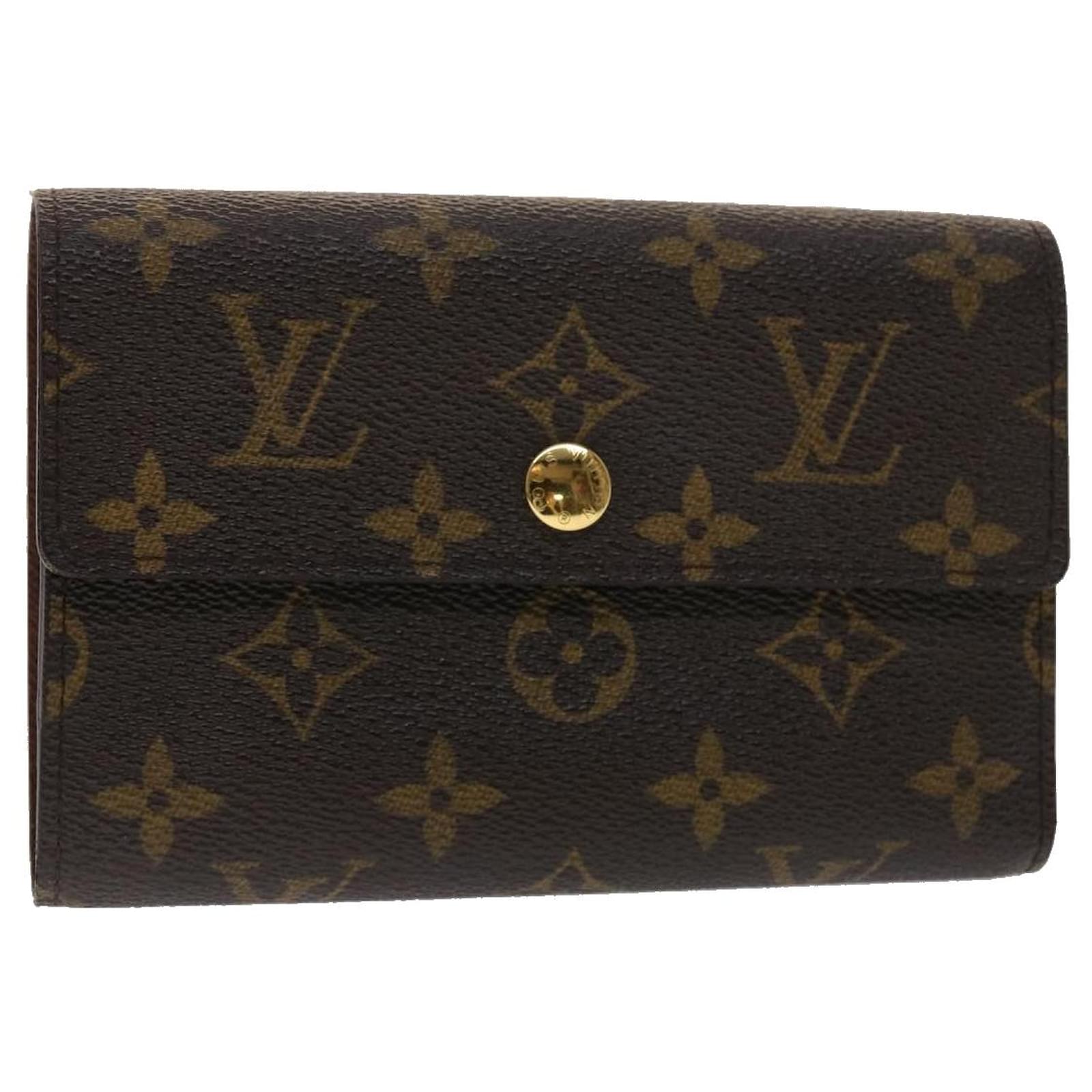 Preloved Louis Vuitton Monogram Portefeiulle Elise Trifold Wallet