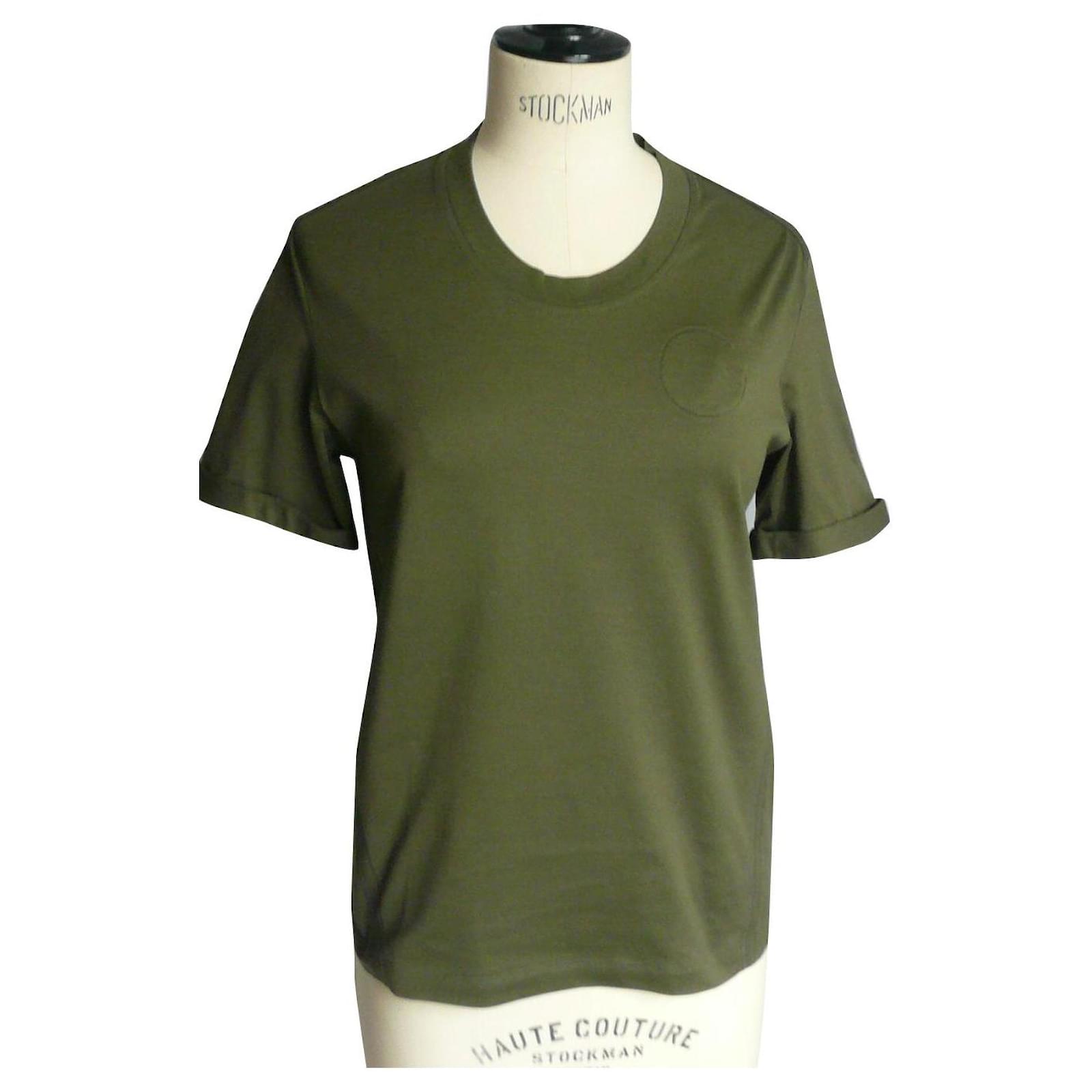 LOUIS VUITTON Women's khaki t-shirt new TL Cotton ref.1000631 - Joli Closet