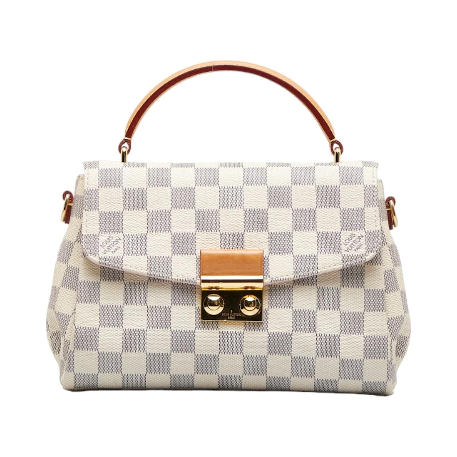 Croisette Bag Damier Azur Canvas - Handbags N41581