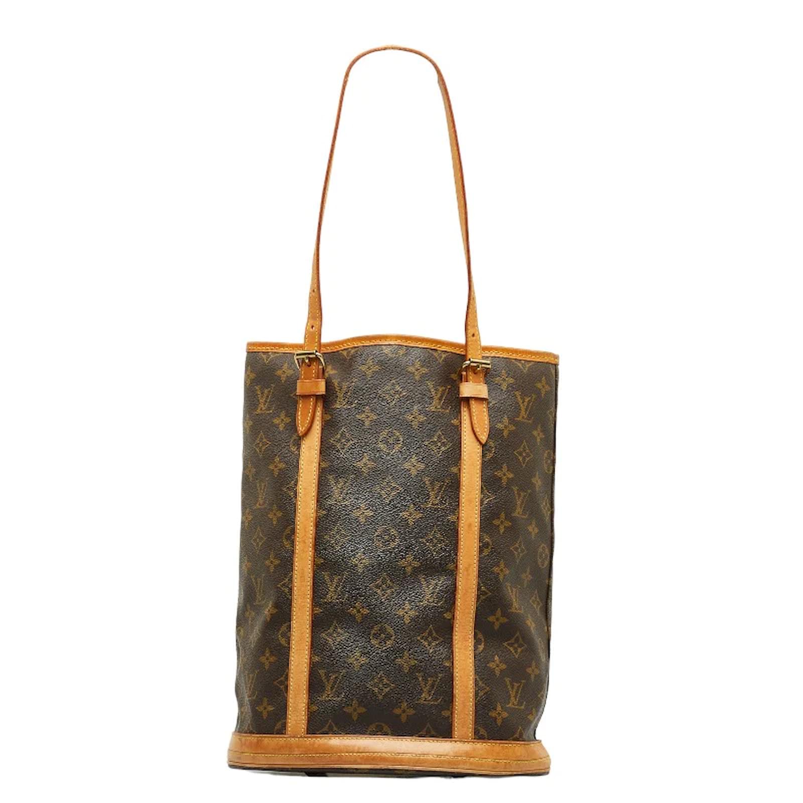 LOUIS VUITTON Monogram Neo Bucket Tote Bag Red M95613 LV Auth