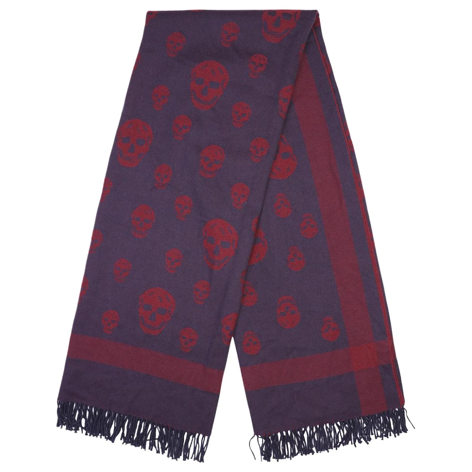 Alexander McQueen Skull Scarf, Women's Accessories