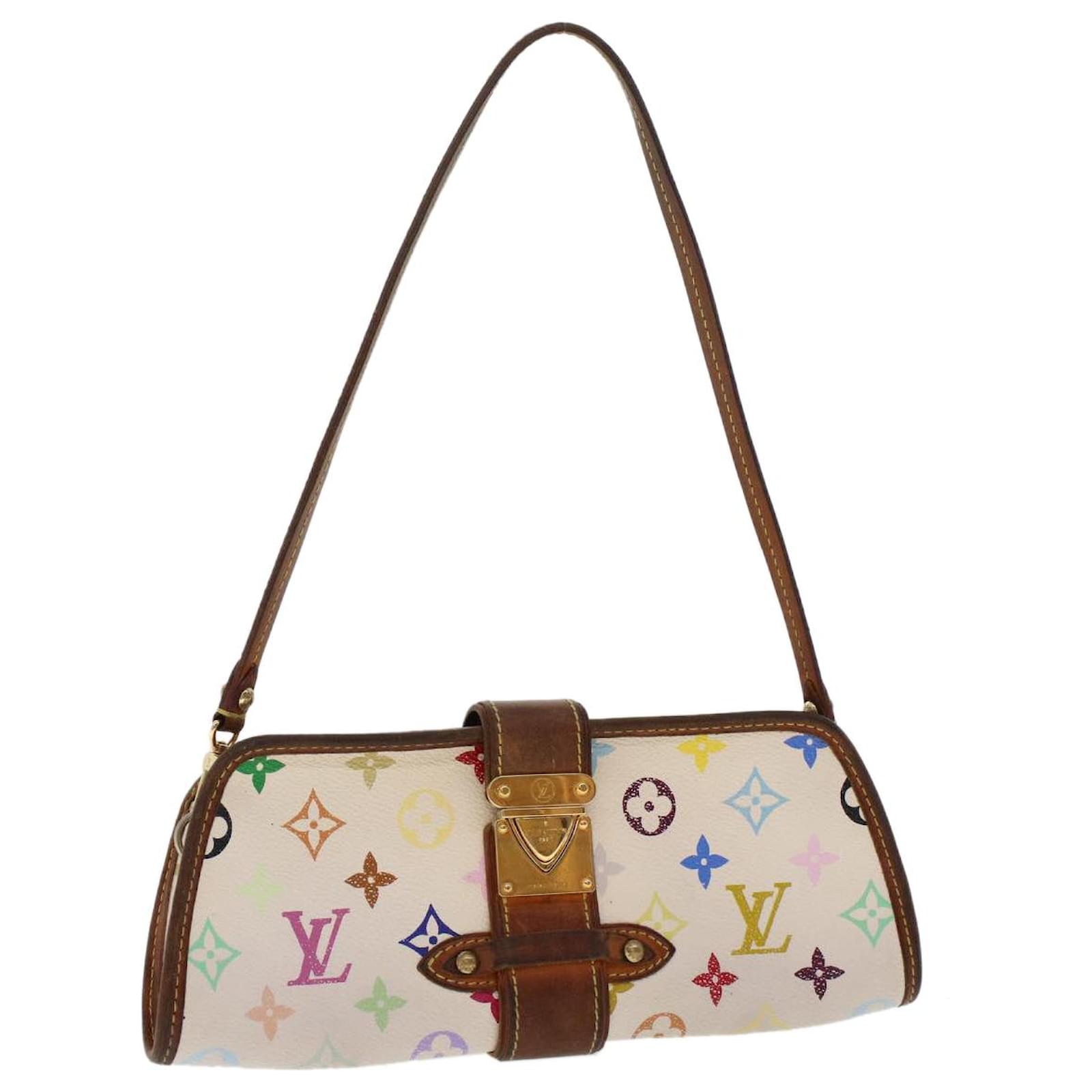 Bolso de mano con monograma Louis Vuitton de color Blanco