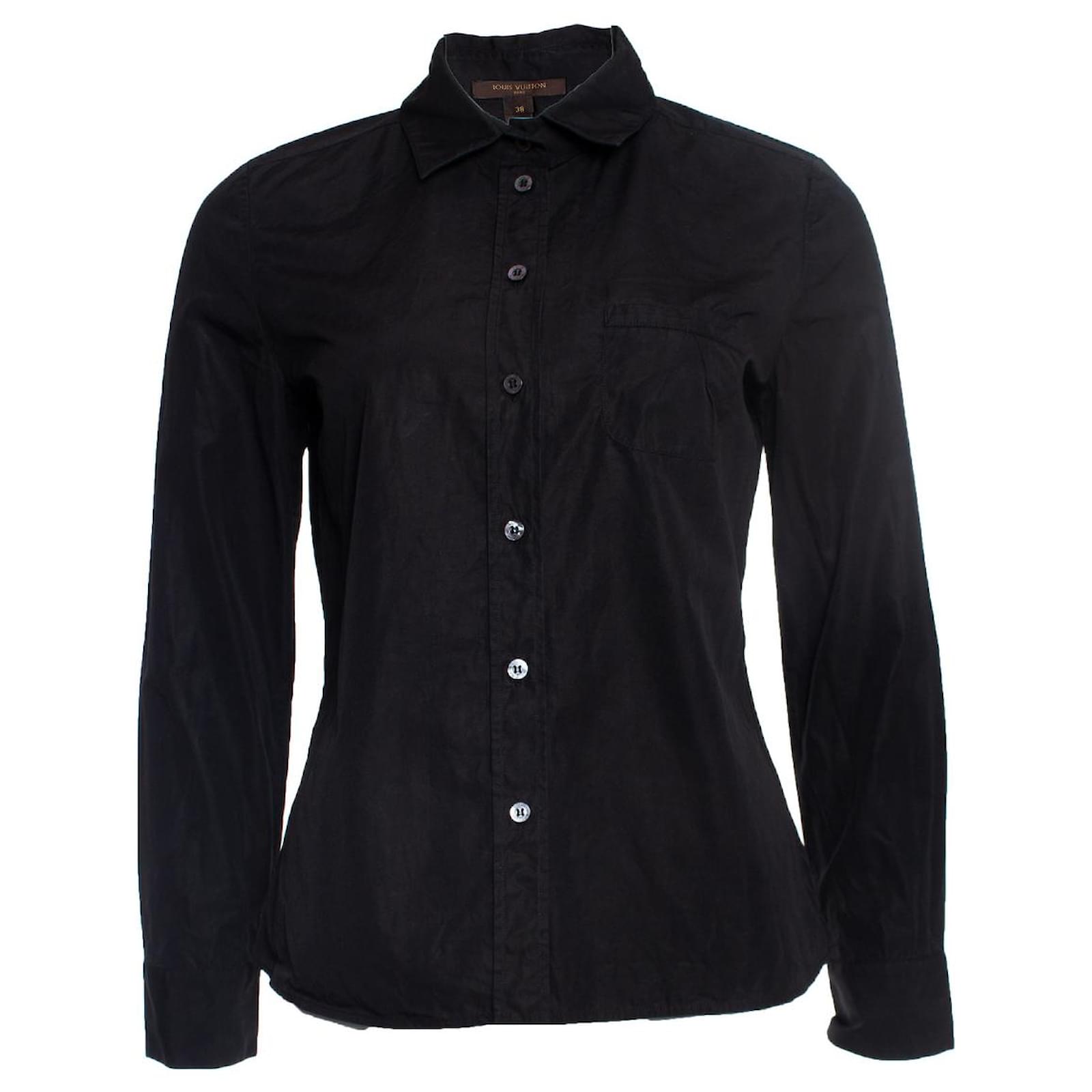 Louis Vuitton, Black shirt Cotton ref.1002247 - Joli Closet