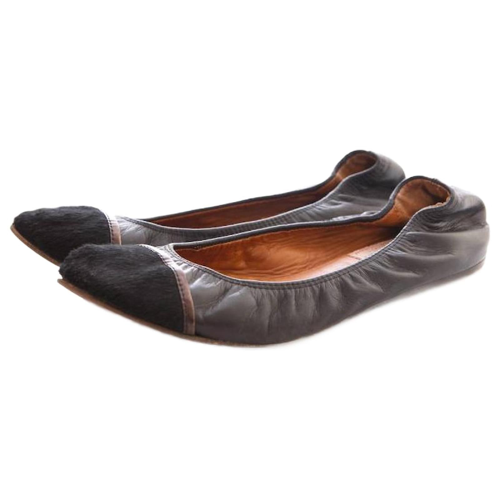 Lanvin hot sale ballerina flats