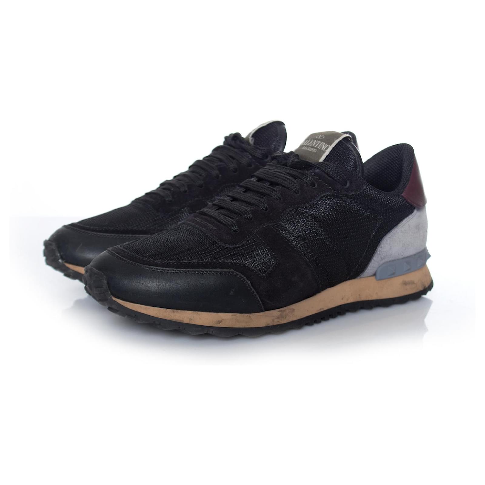 Valentino hot sale runner black