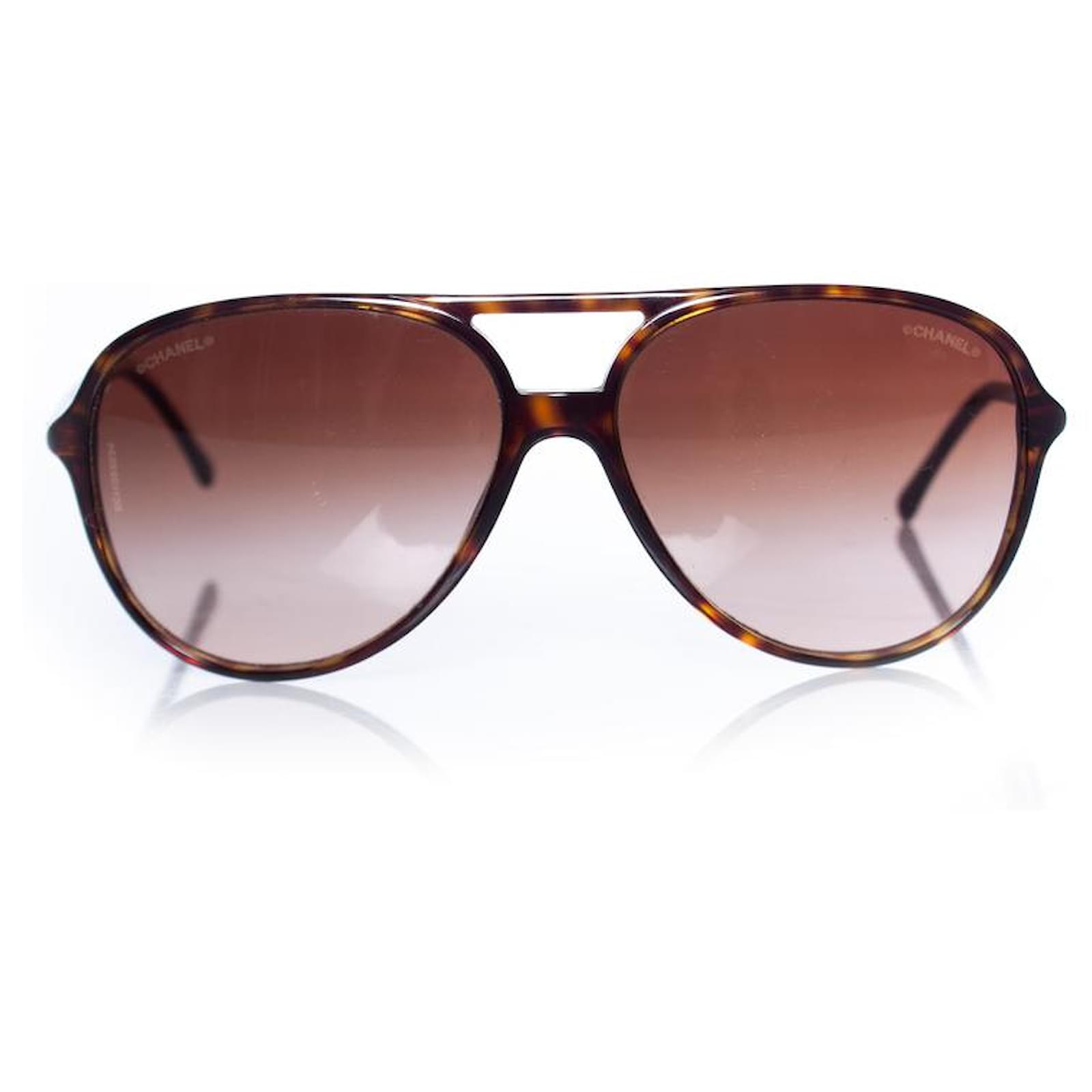 Chanel CC Aviator Sunglasses