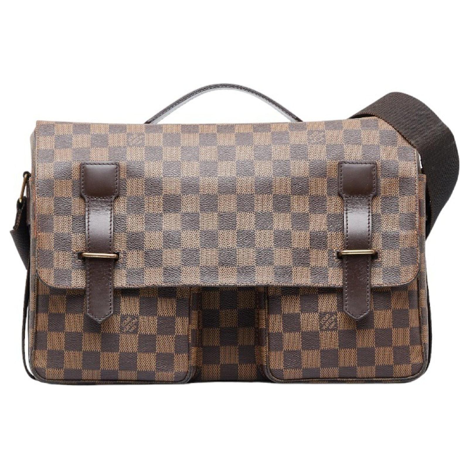 Louis Vuitton Broadway Brown Canvas Shoulder Bag (Pre-Owned)