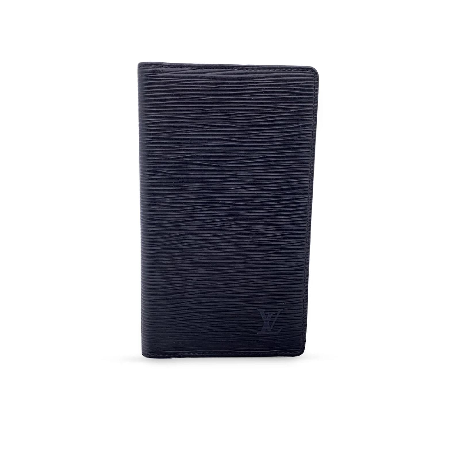 Louis Vuitton - LV Vertical Wallet - Leather - Black - Women - Luxury