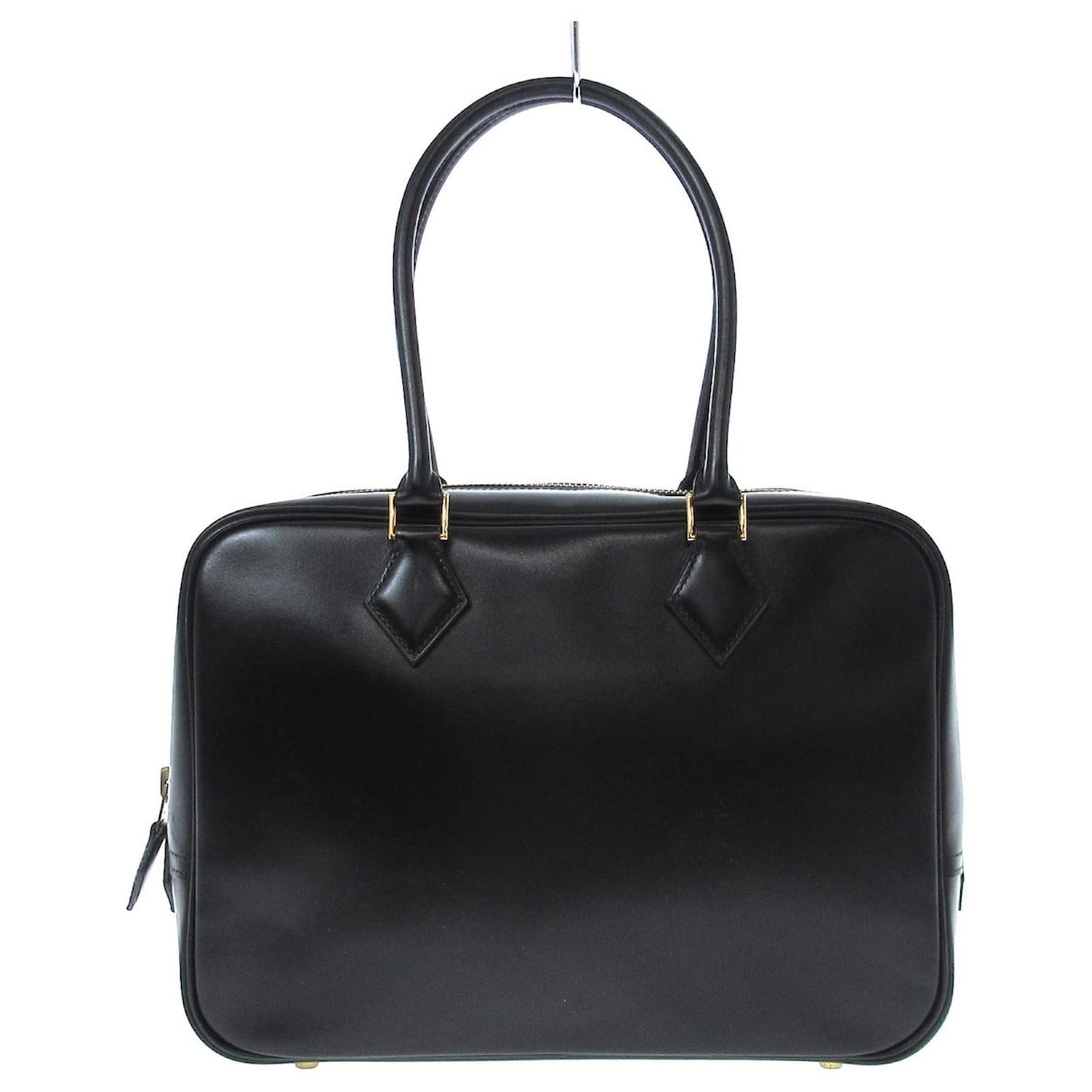 Hermès Plume Black Leather ref.1004883 - Joli Closet