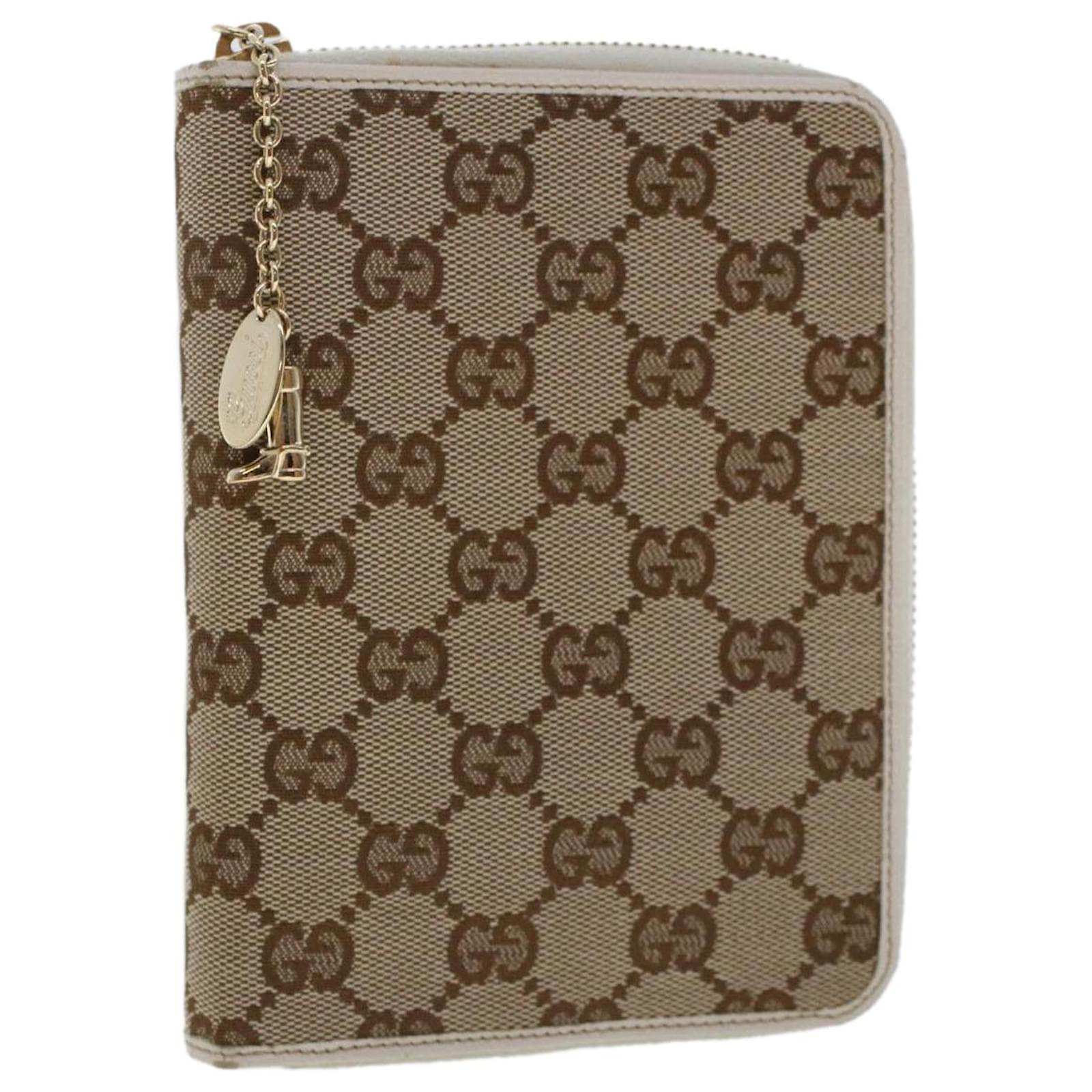 Beige GG Wallet iPhone Case