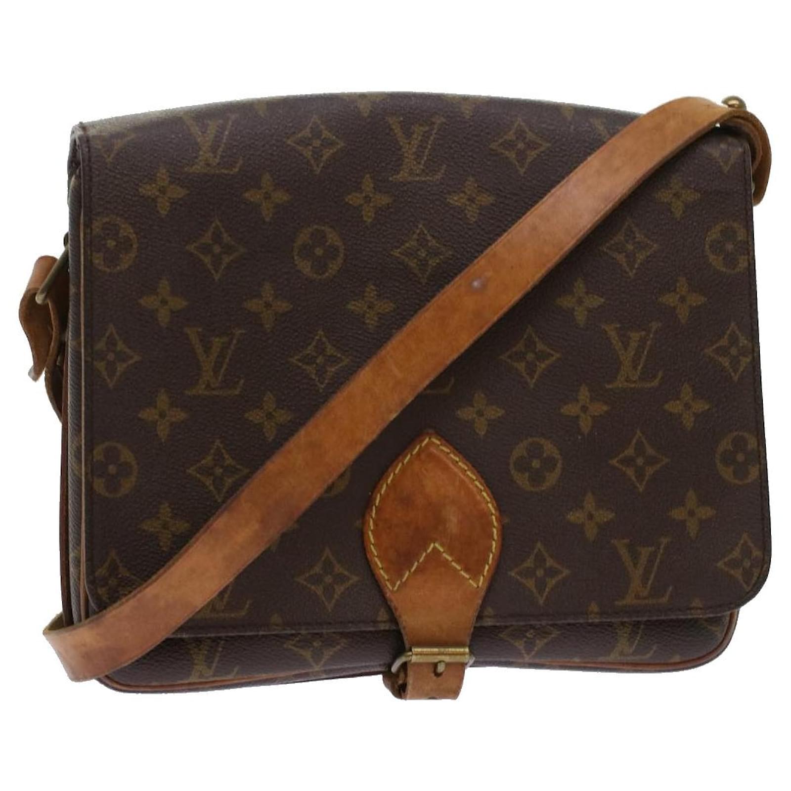 Louis Vuitton, Bags, Auth Louis Vuitton Cartouchiere Gm Monogram Shoulder  Bag