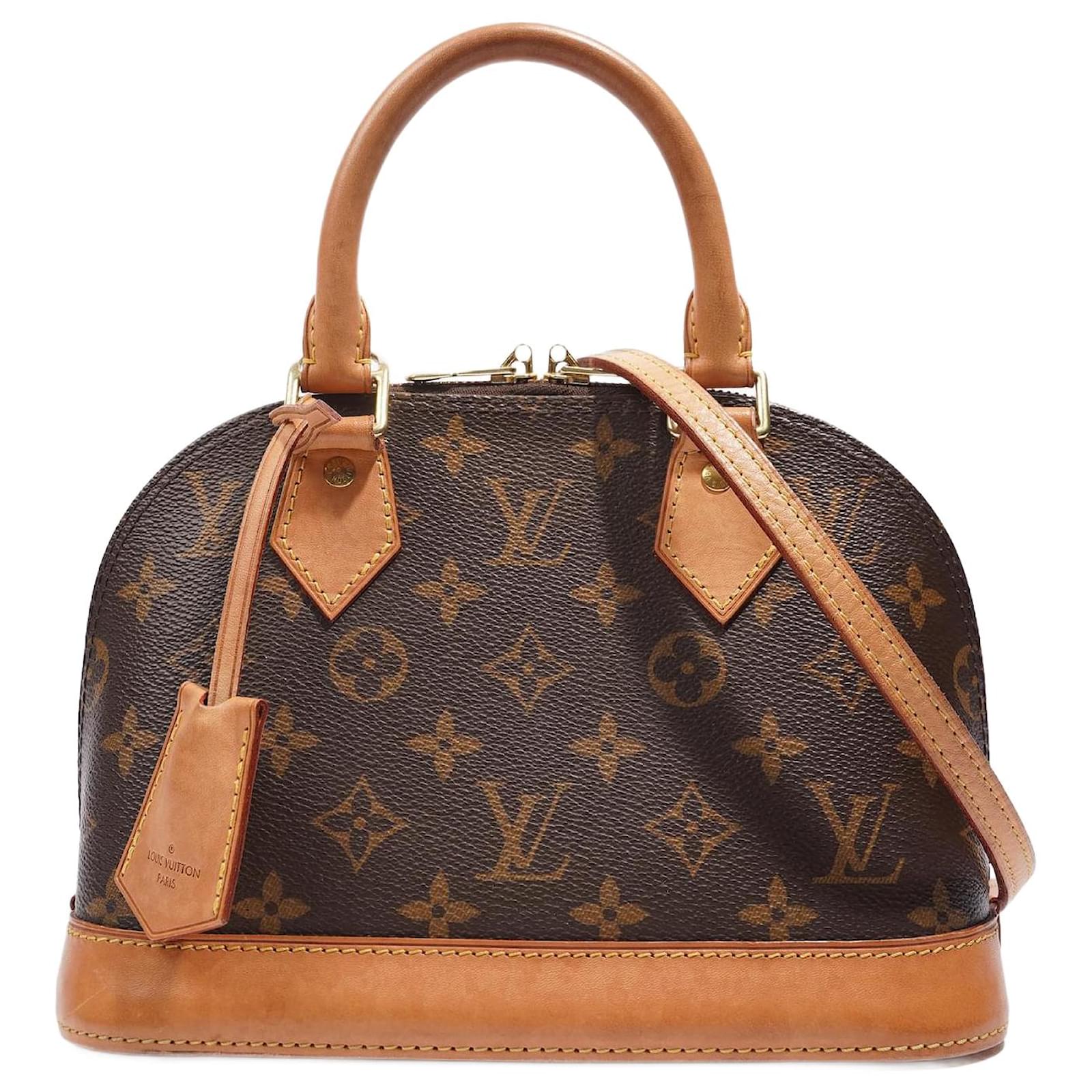 Louis Vuitton Alma Bag Monogram Canvas BB Cloth ref.1005503 - Joli Closet