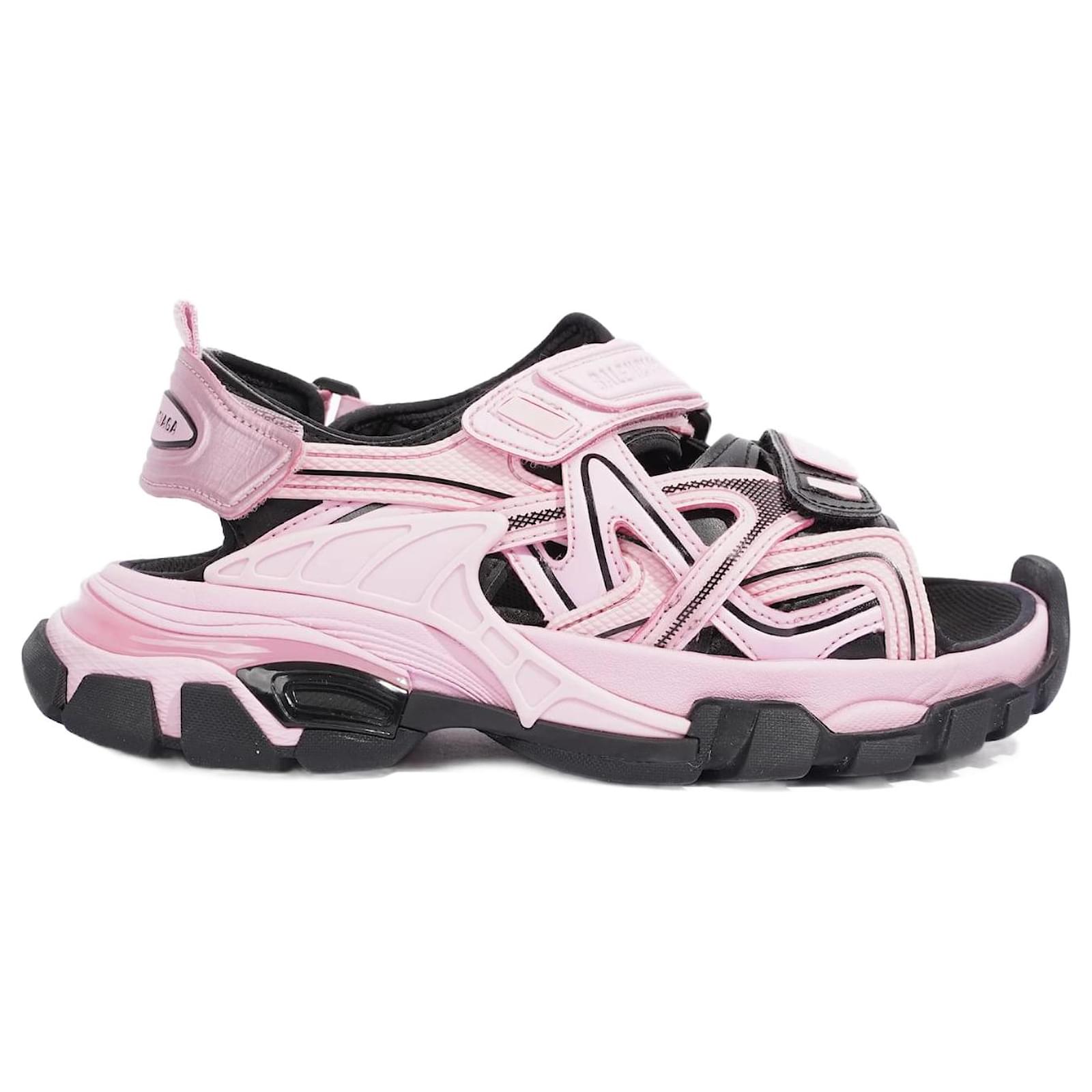 Balenciaga Track Sandal Pink EU 36 / UK 3 Cloth ref.1005526 - Joli