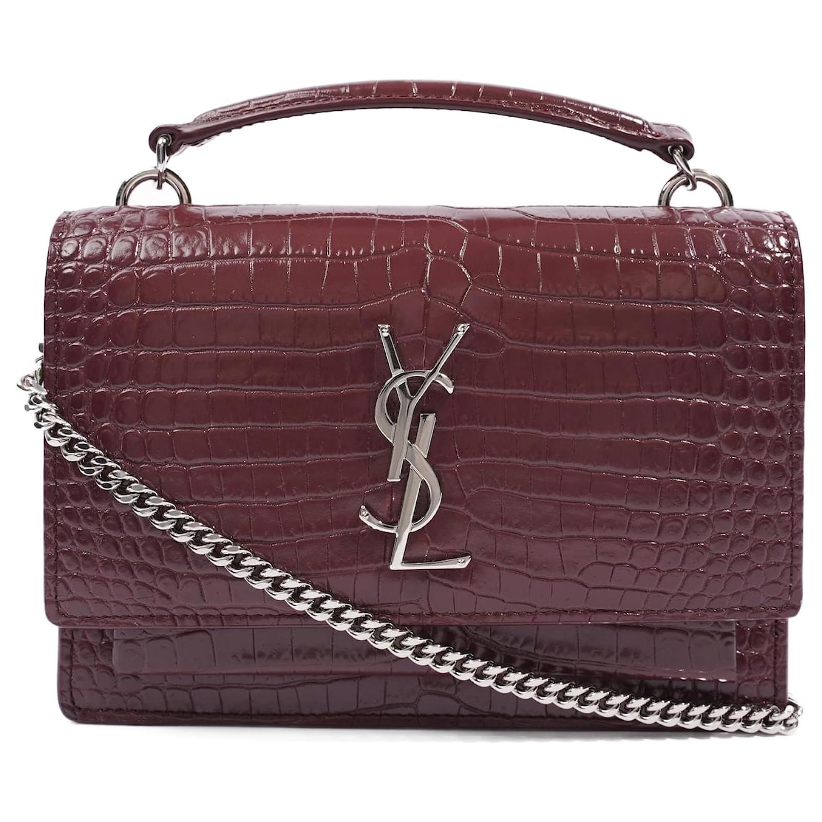 Medium Sunset Bag Burgundy