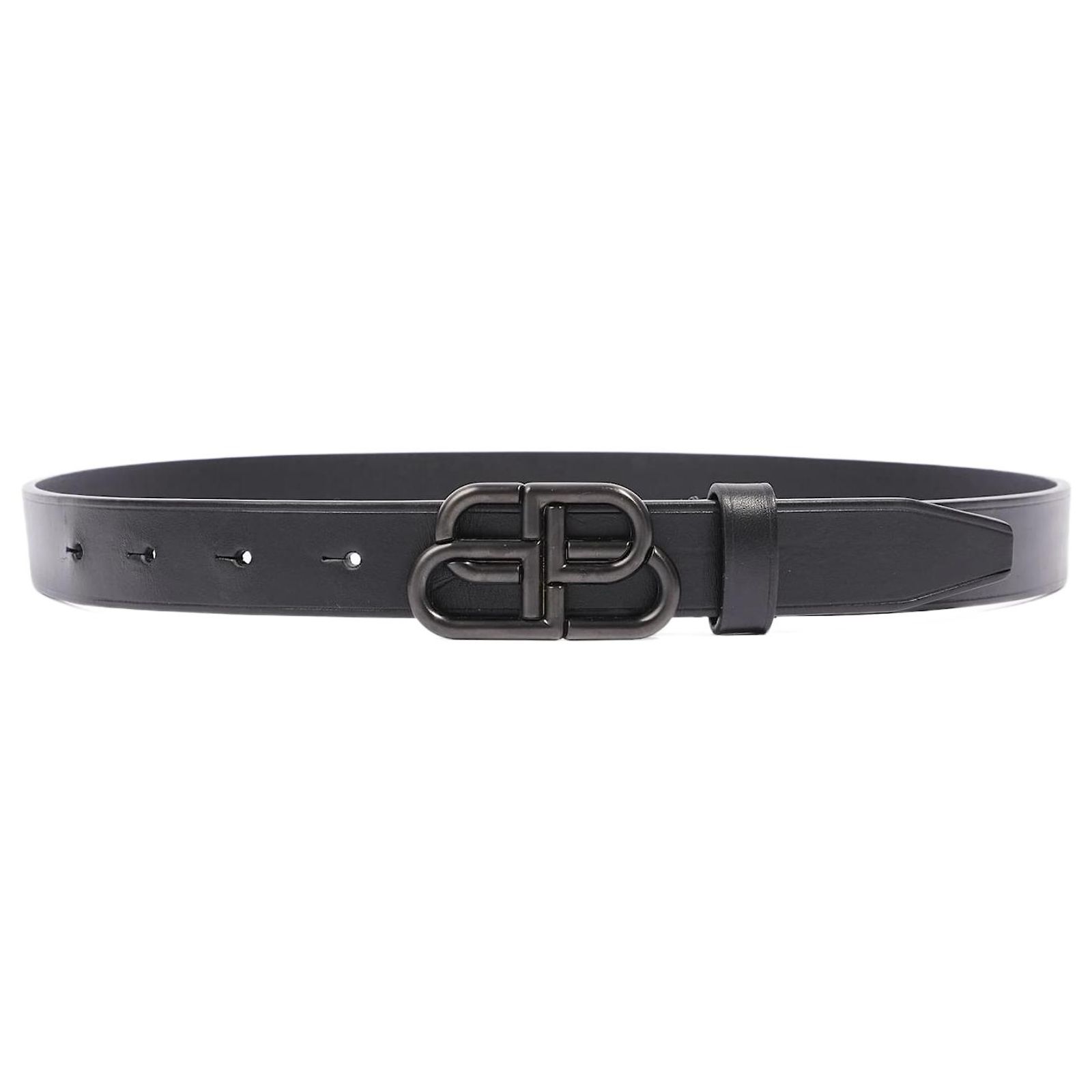 Balenciaga BB Thin Belt 75 Balenciaga BB Super Thin Belt – Black | Mercari main image 4