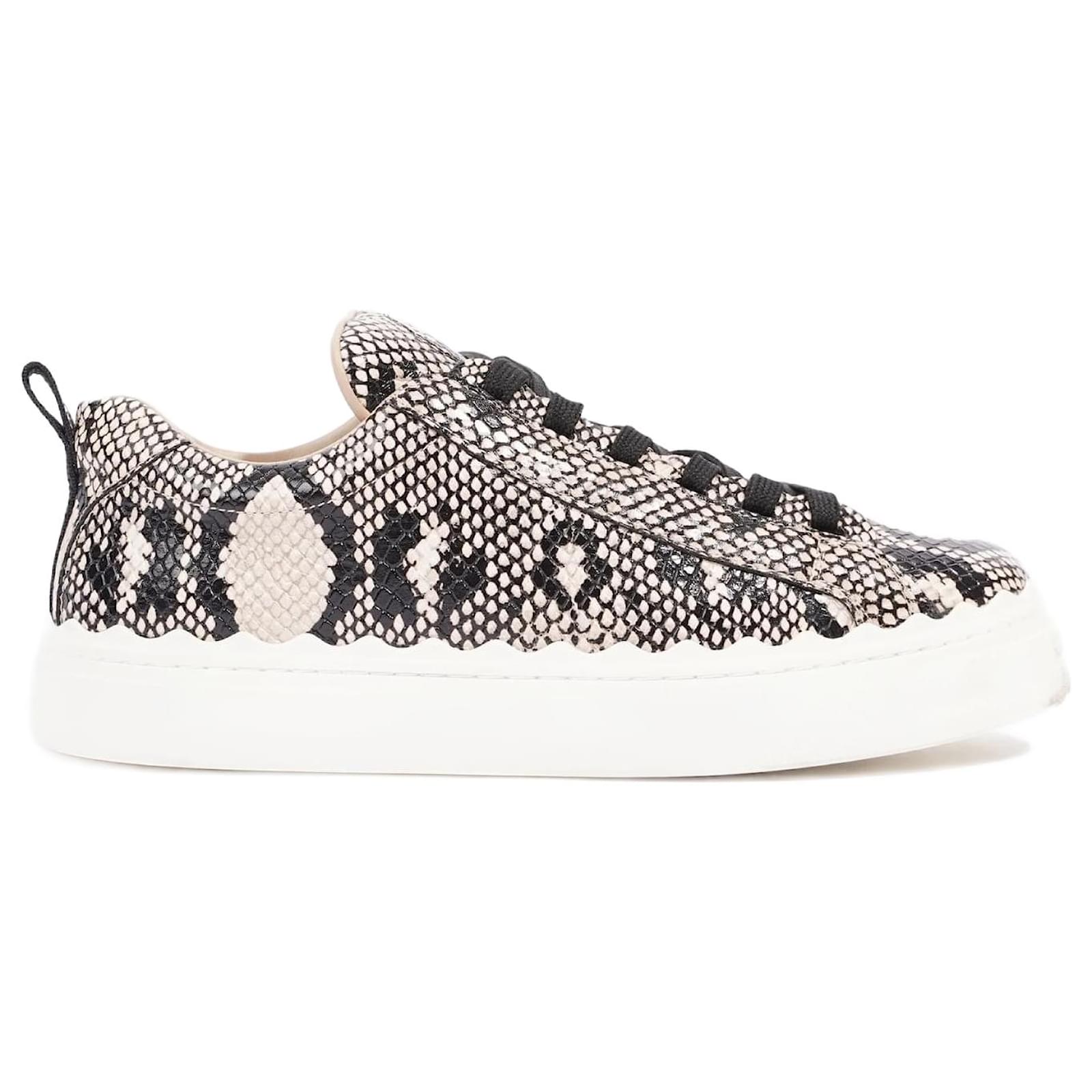 Chloe clearance python sneakers