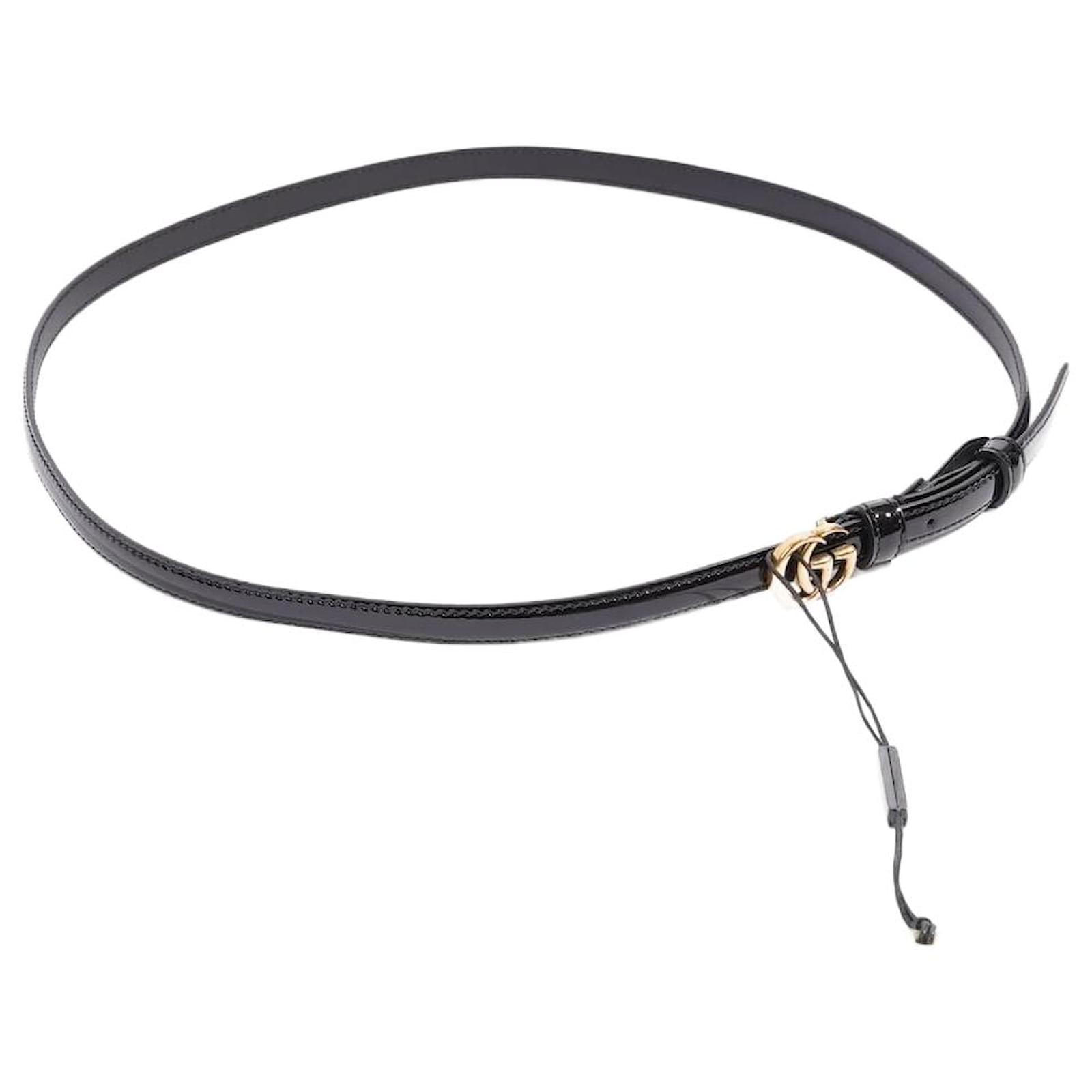 Thin black women's gucci on sale belt