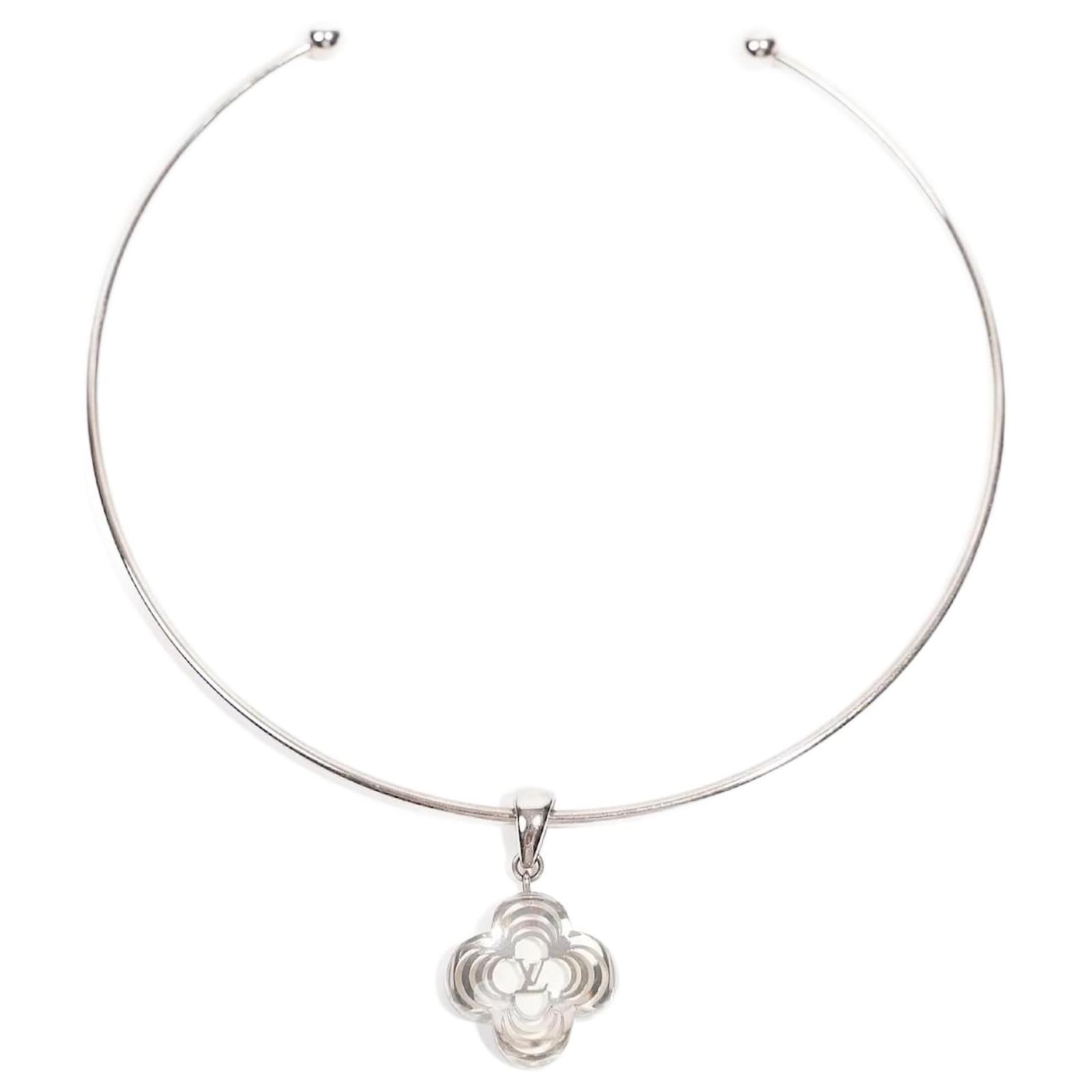 Louis Vuitton Large Heart Necklace – GLASS