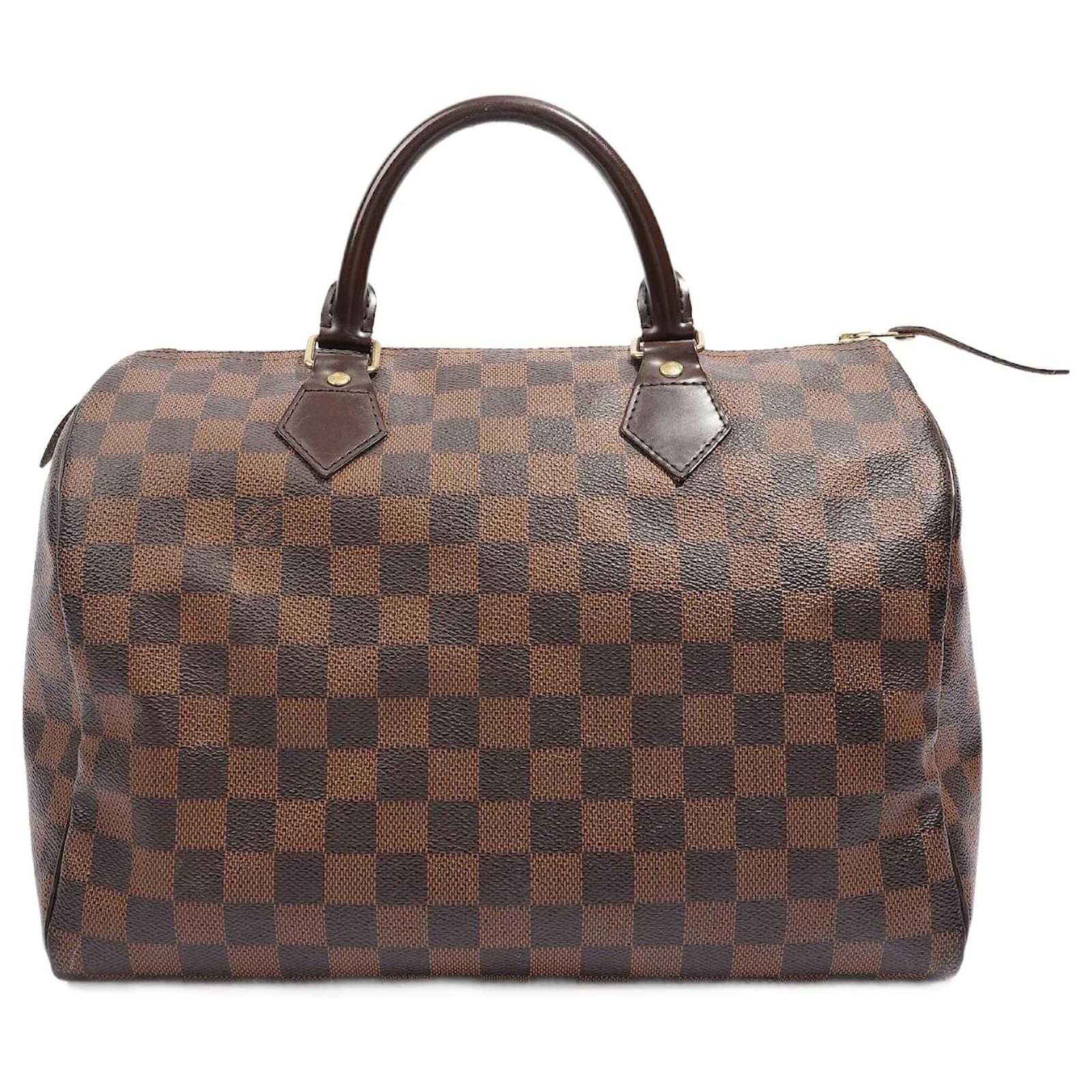 Handbags Louis Vuitton Louis Vuitton Monogram Speedy 30 Hand Bag M41526 LV Auth 42522