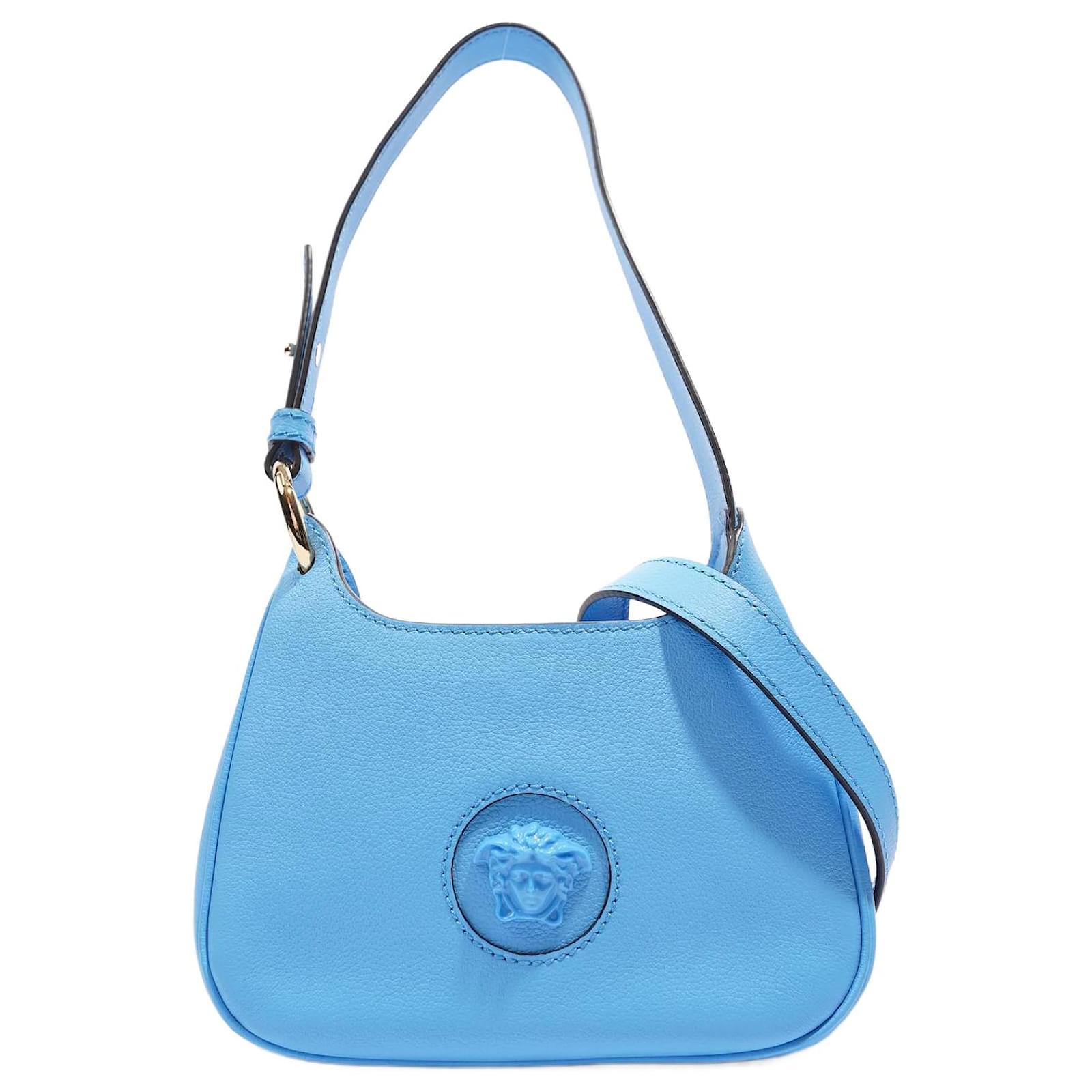 Versace Blue Medusa Handbag