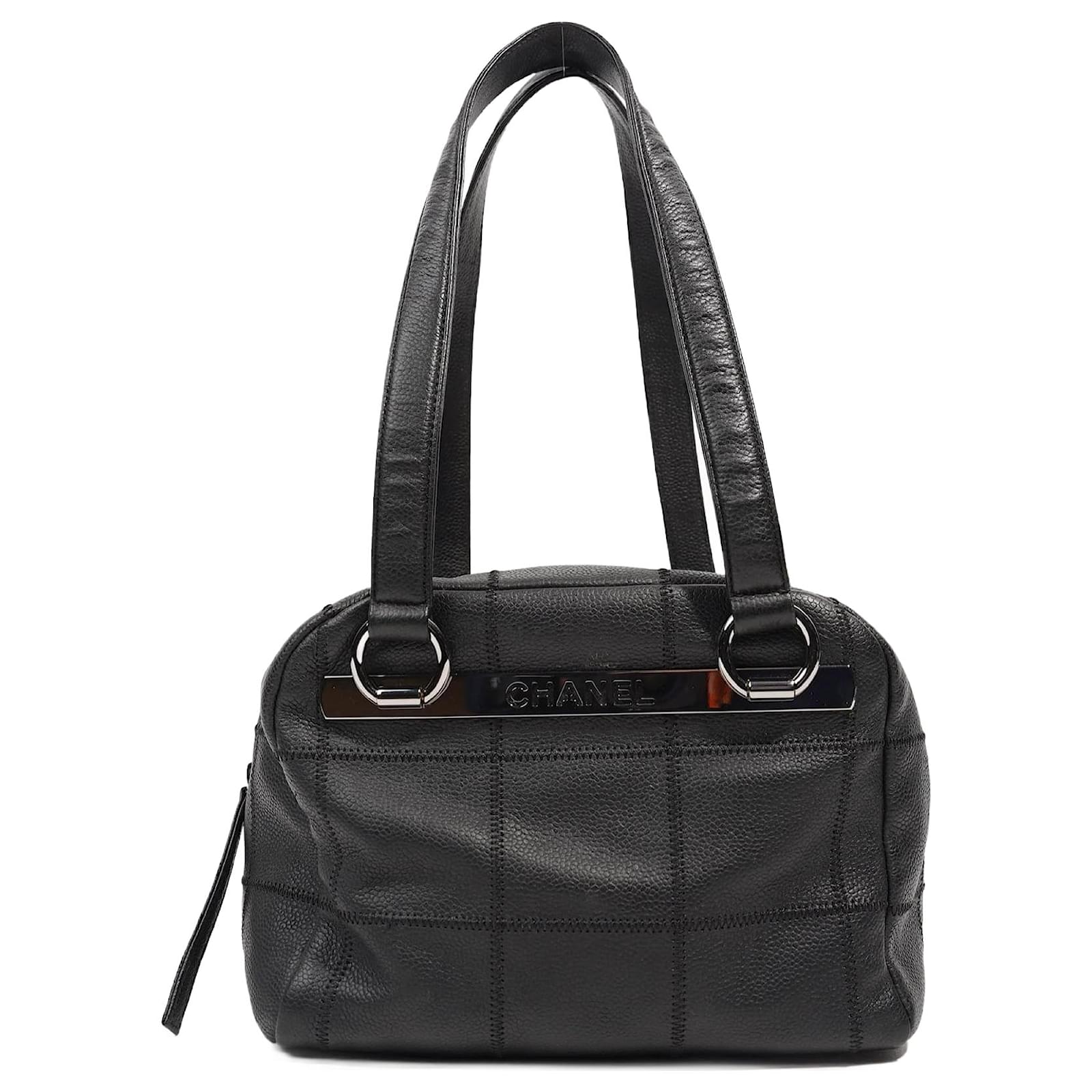black small chanel purse box