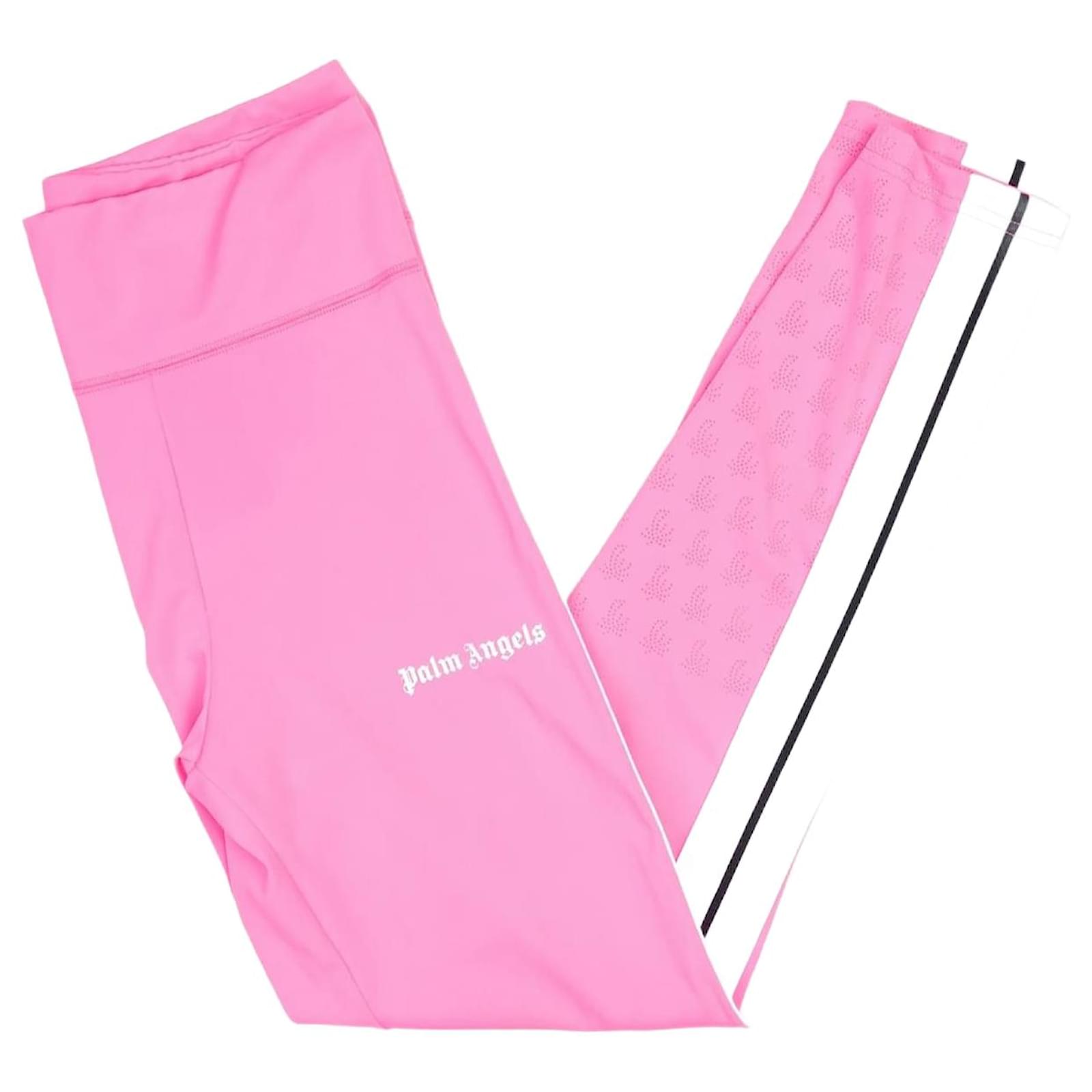 Palm Angels Leggings Pink White XL Cloth ref.1006356 - Joli Closet