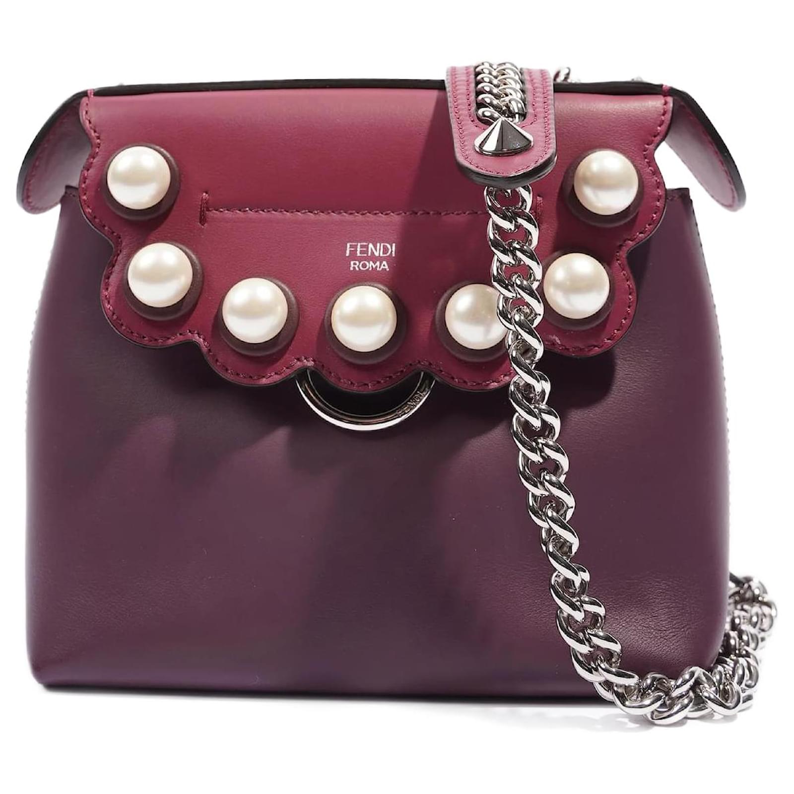 FENDI CHERRY MAMMA BAGUETTE BAG