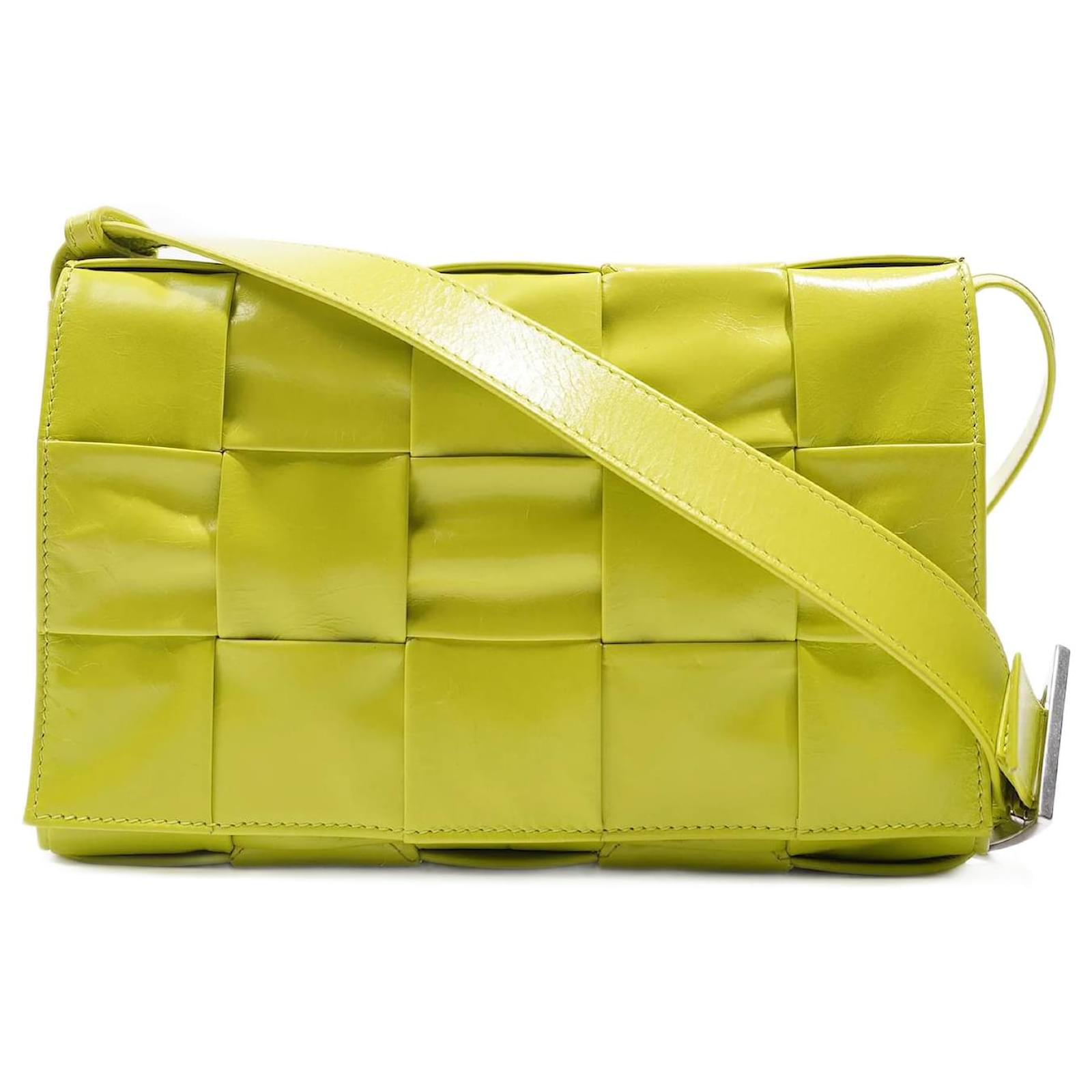Bottega Veneta Women's Small Padded Cassette - Yellow - Shoulder Bags