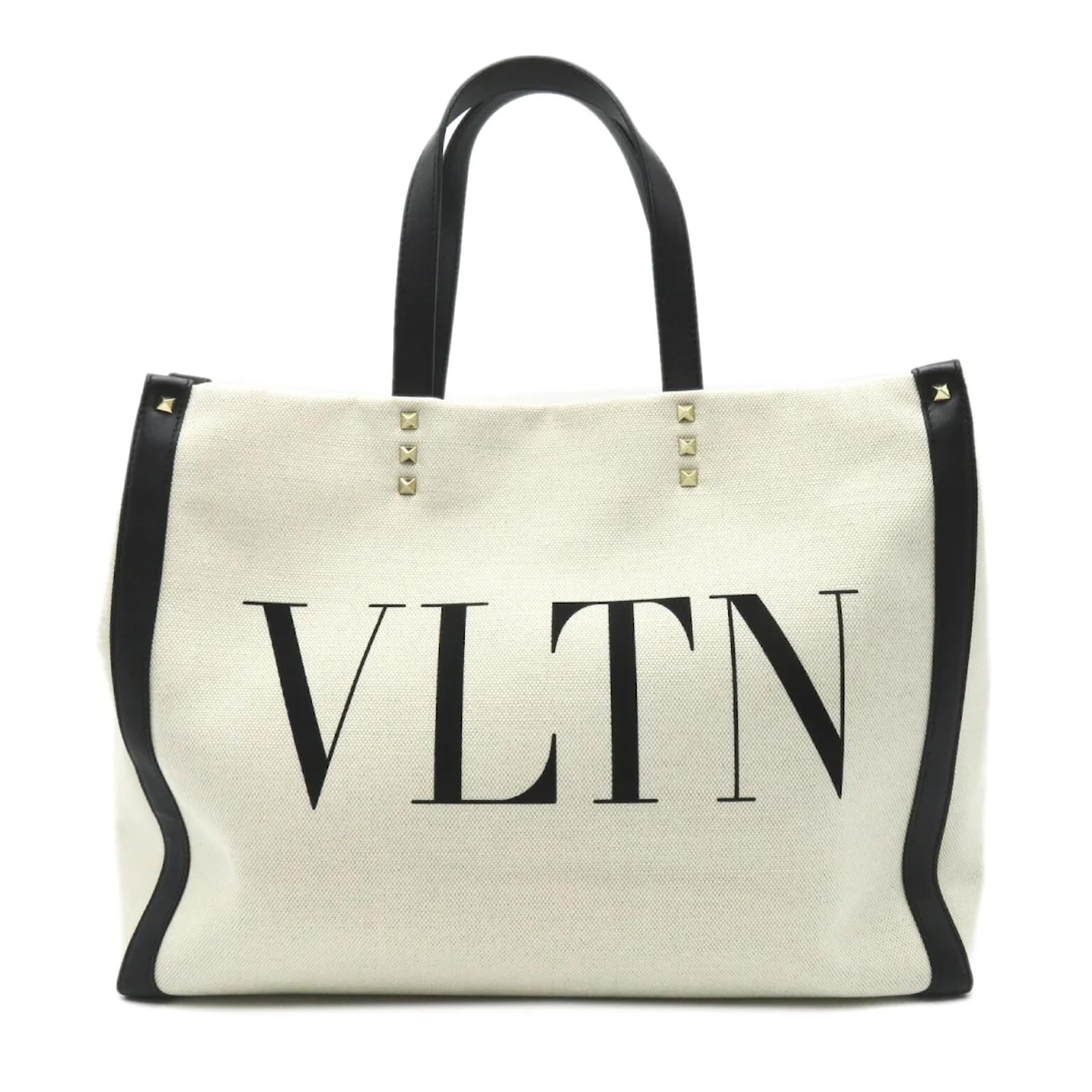 Valentino Garavani - Fabric Backpack With Logo In White