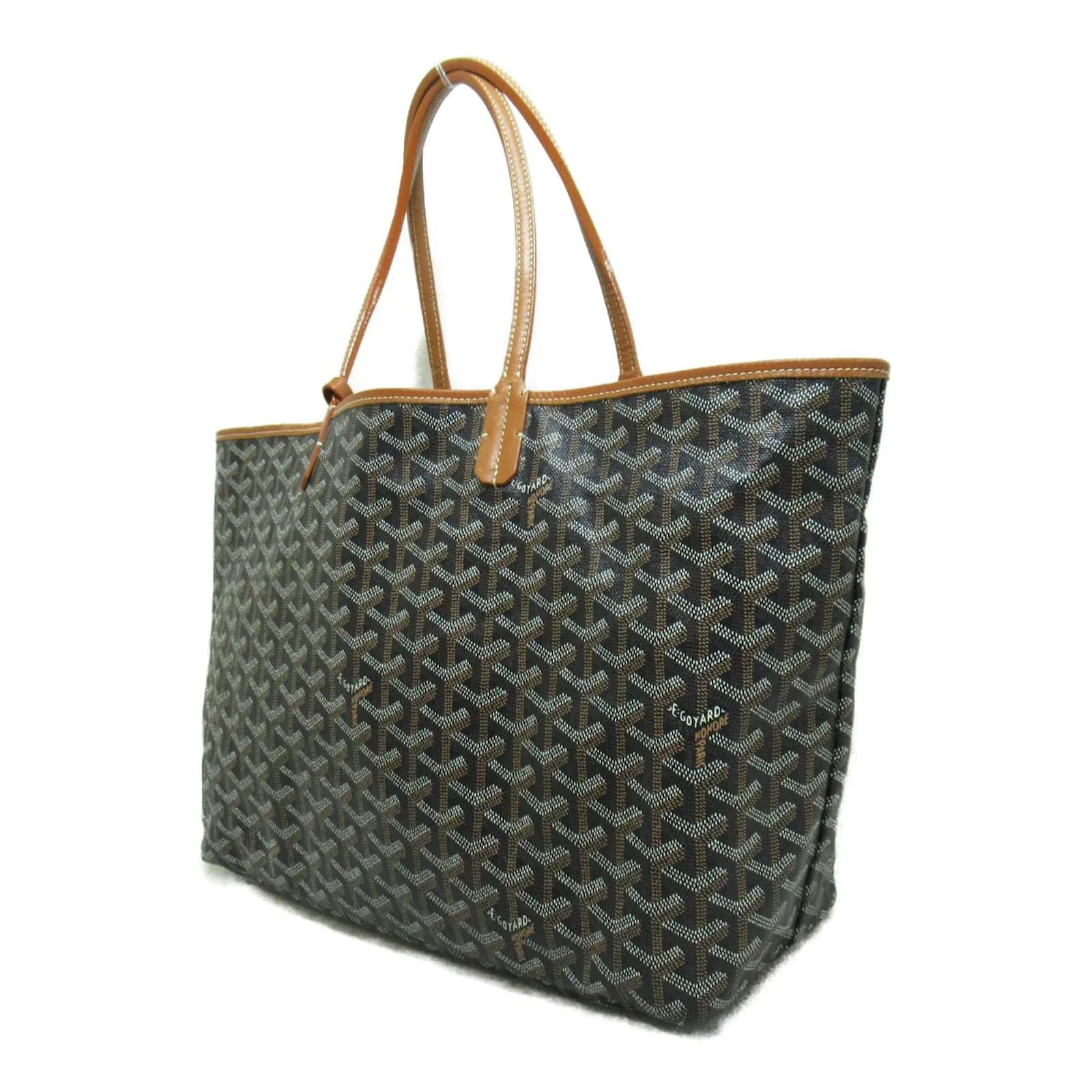 sac a main goyard saint louis gm cabas en toile bleu