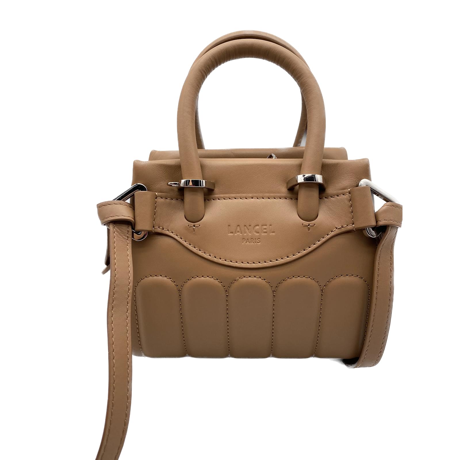 LANCEL Handbags leather Brown Joli Closet