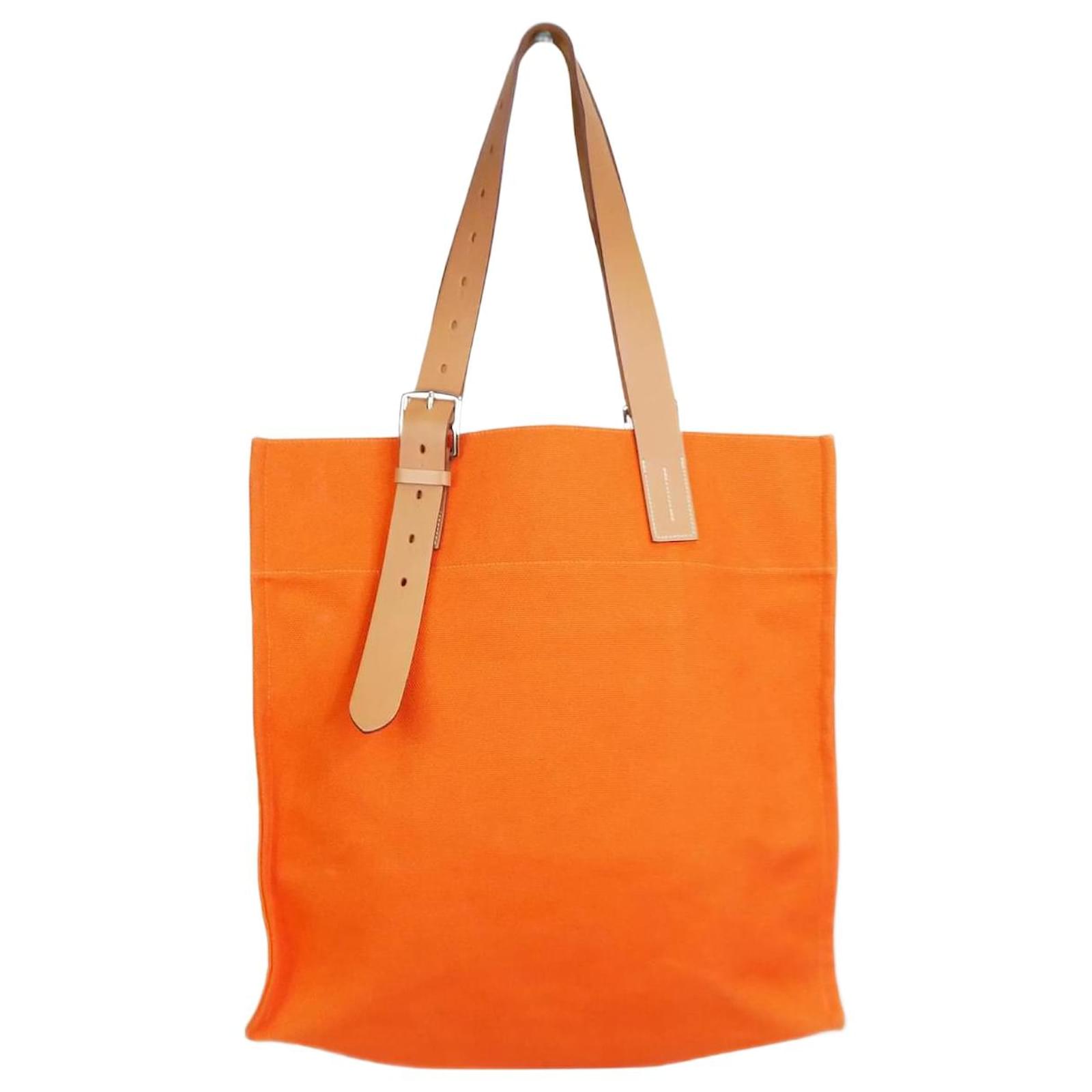 Hermes Canvas Tote 